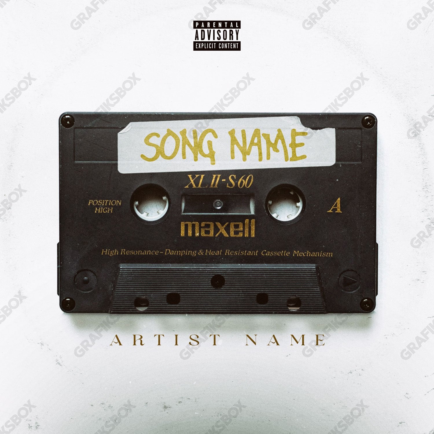 Maxell premade cover art