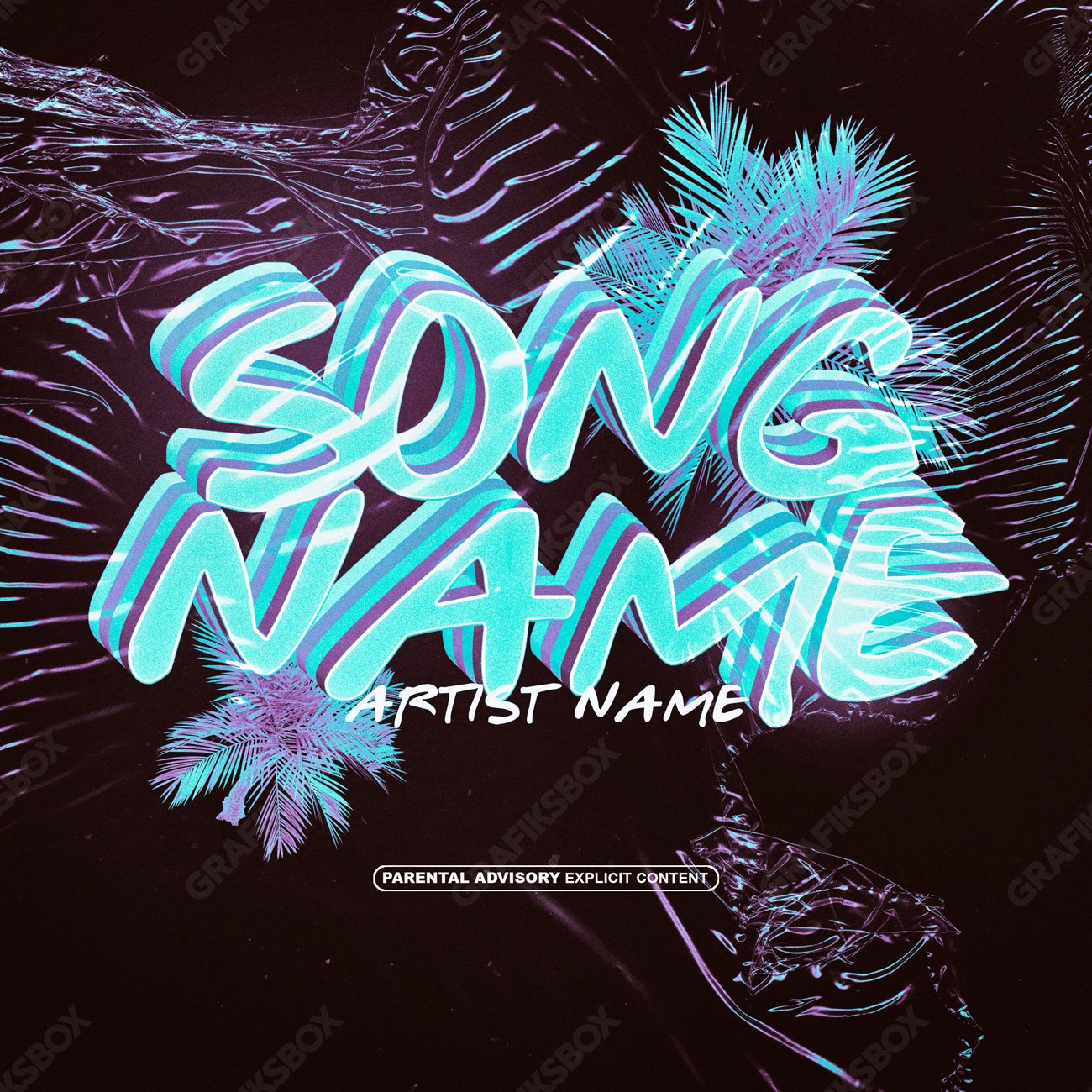 Miami premade cover art
