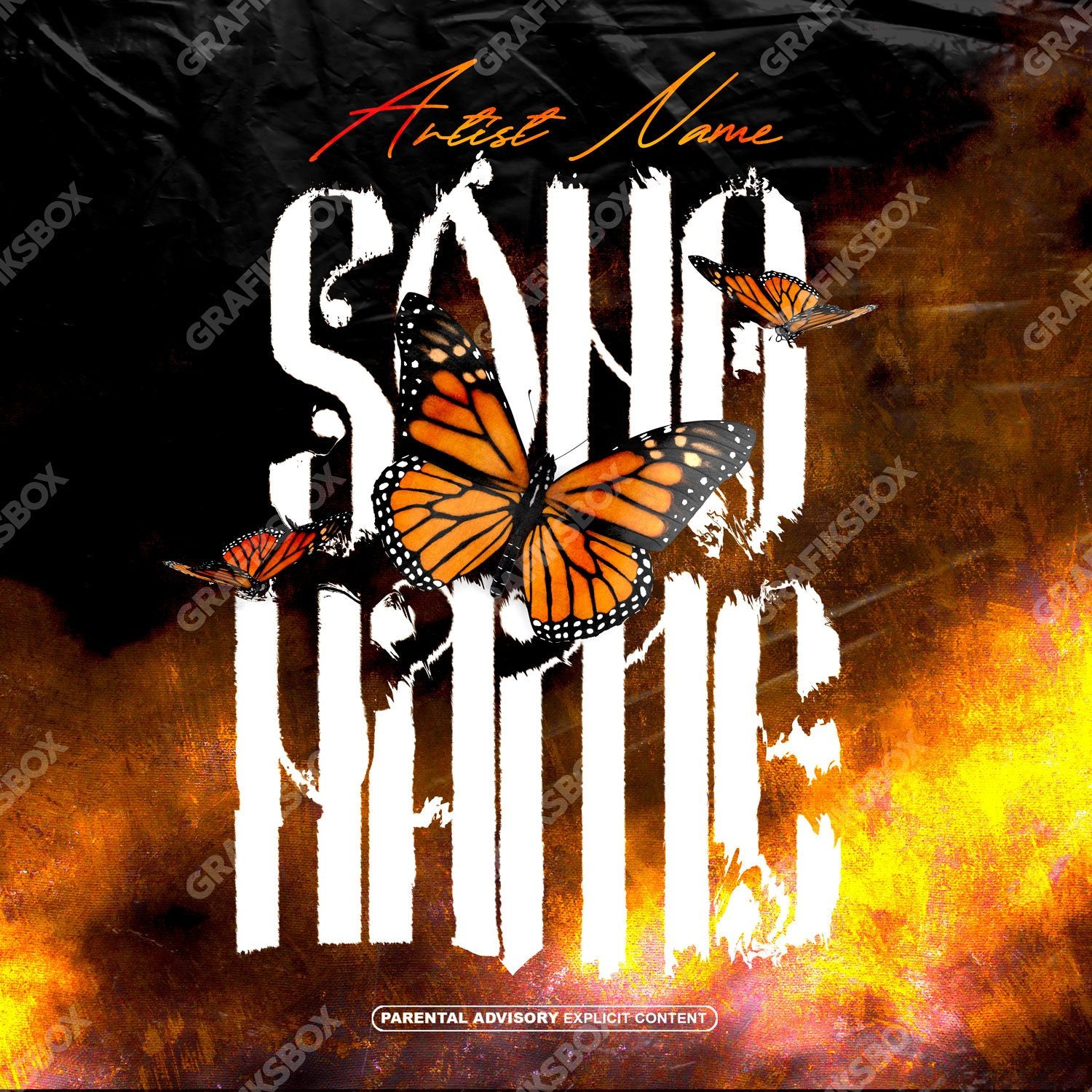 Monarch premade cover art