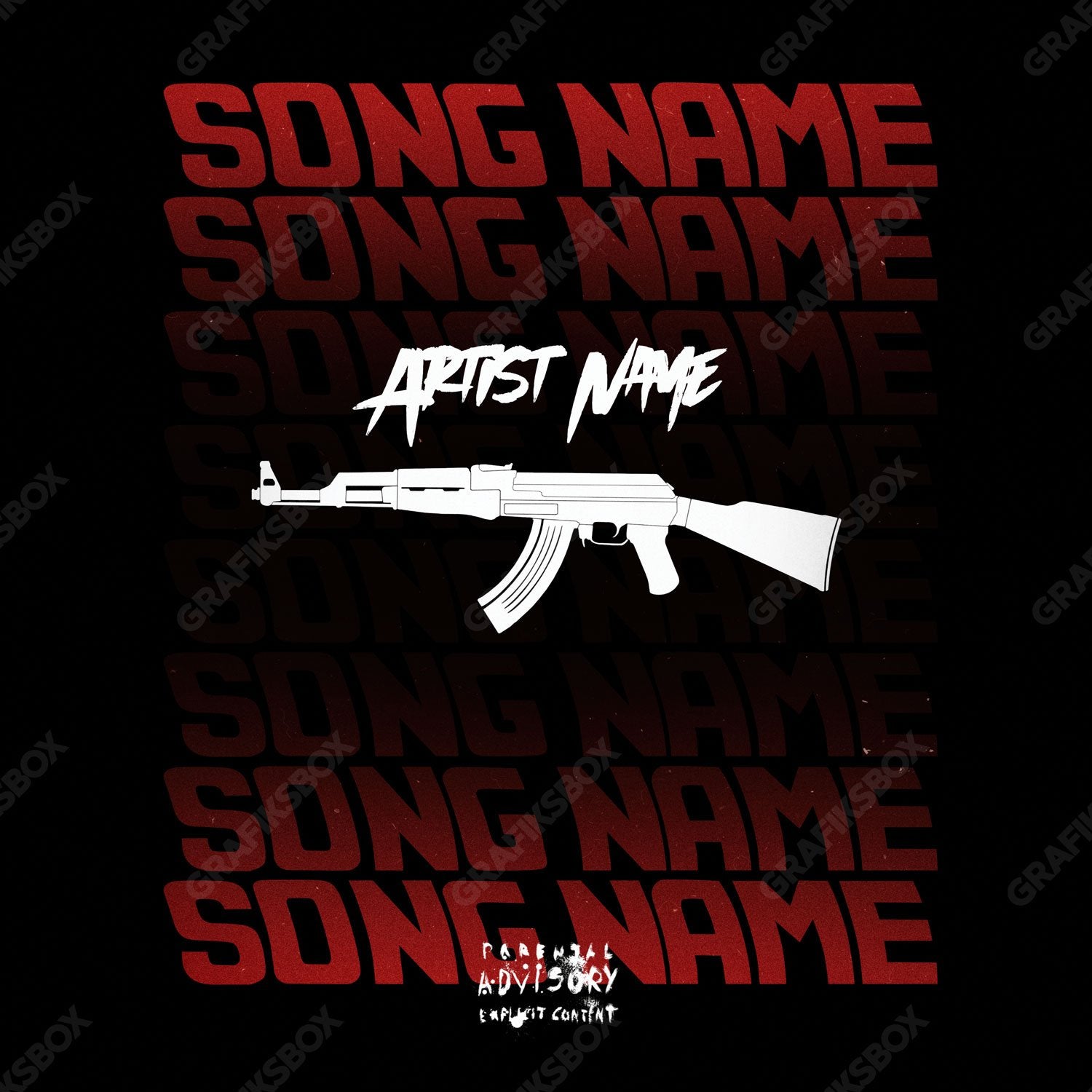 Murda premade cover art