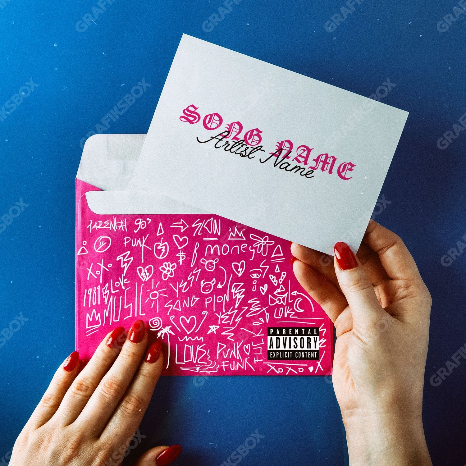 Nails premade cover art