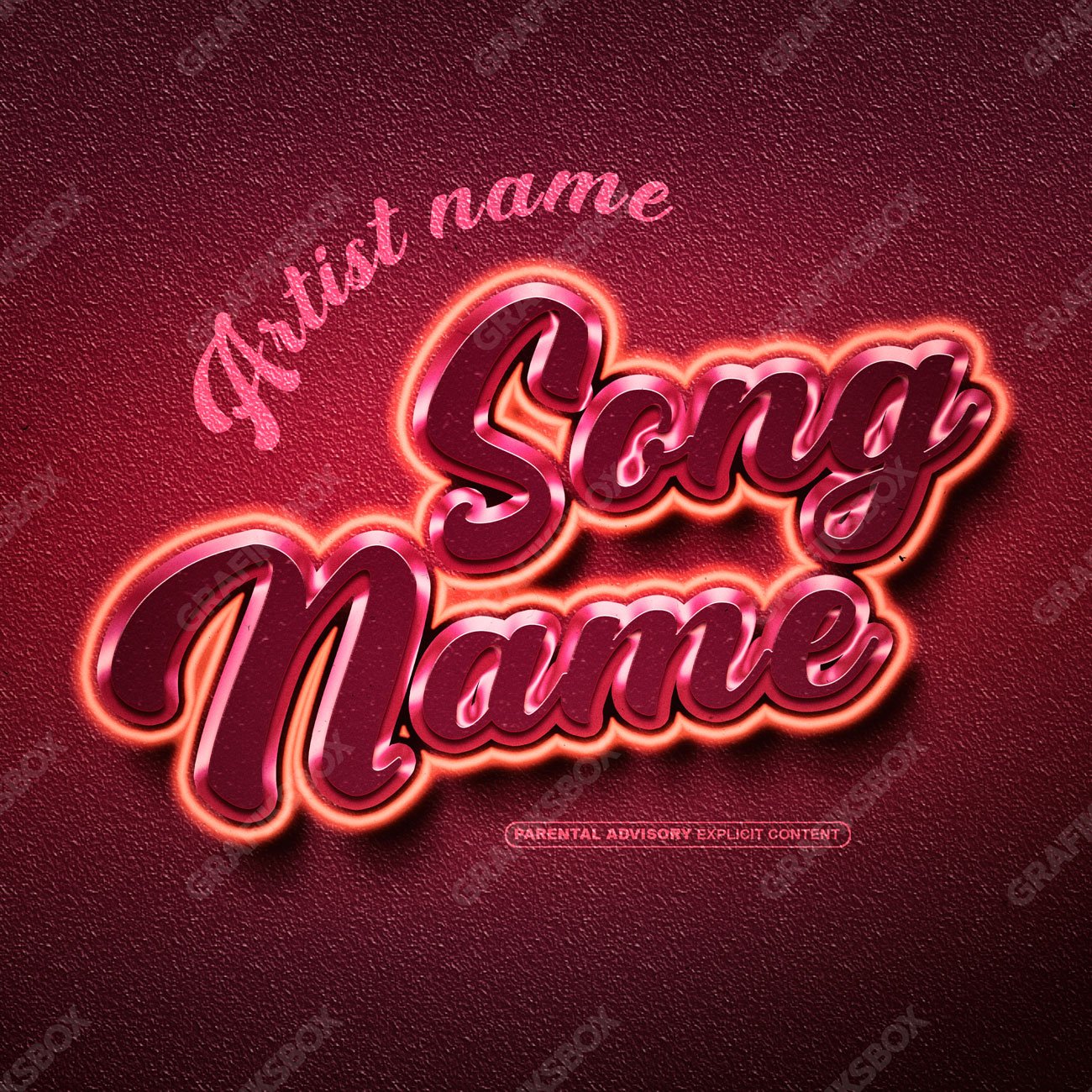 Neon Lights premade cover art