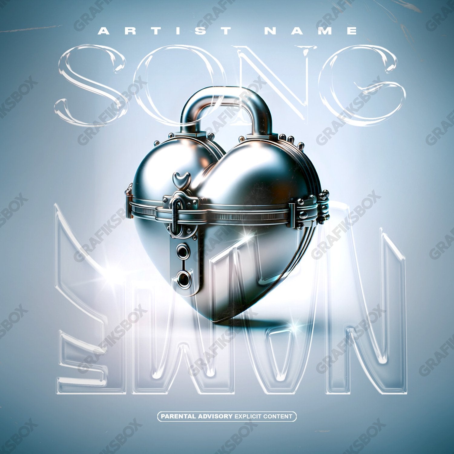 No Feelings premade cover art