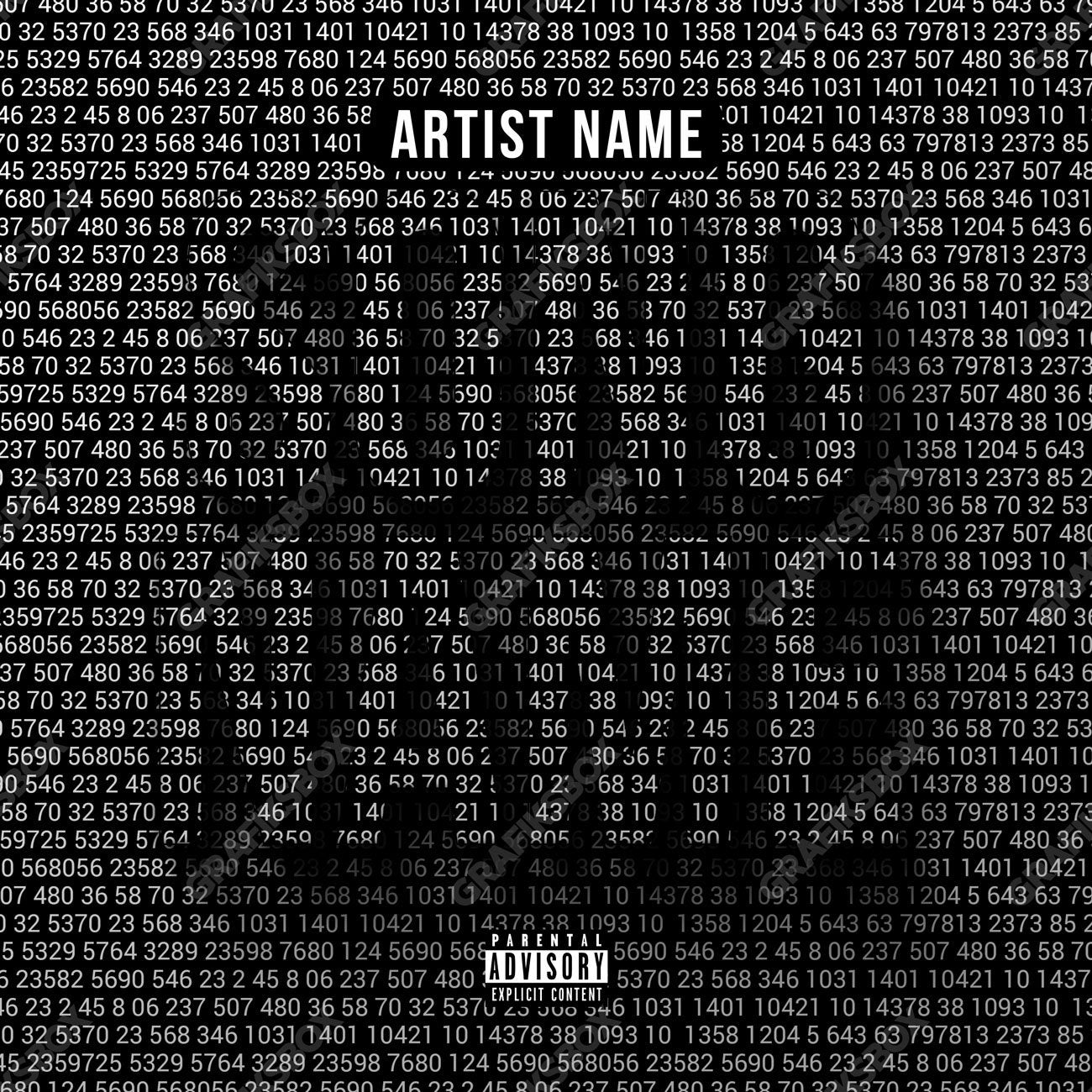 Numbers premade cover art