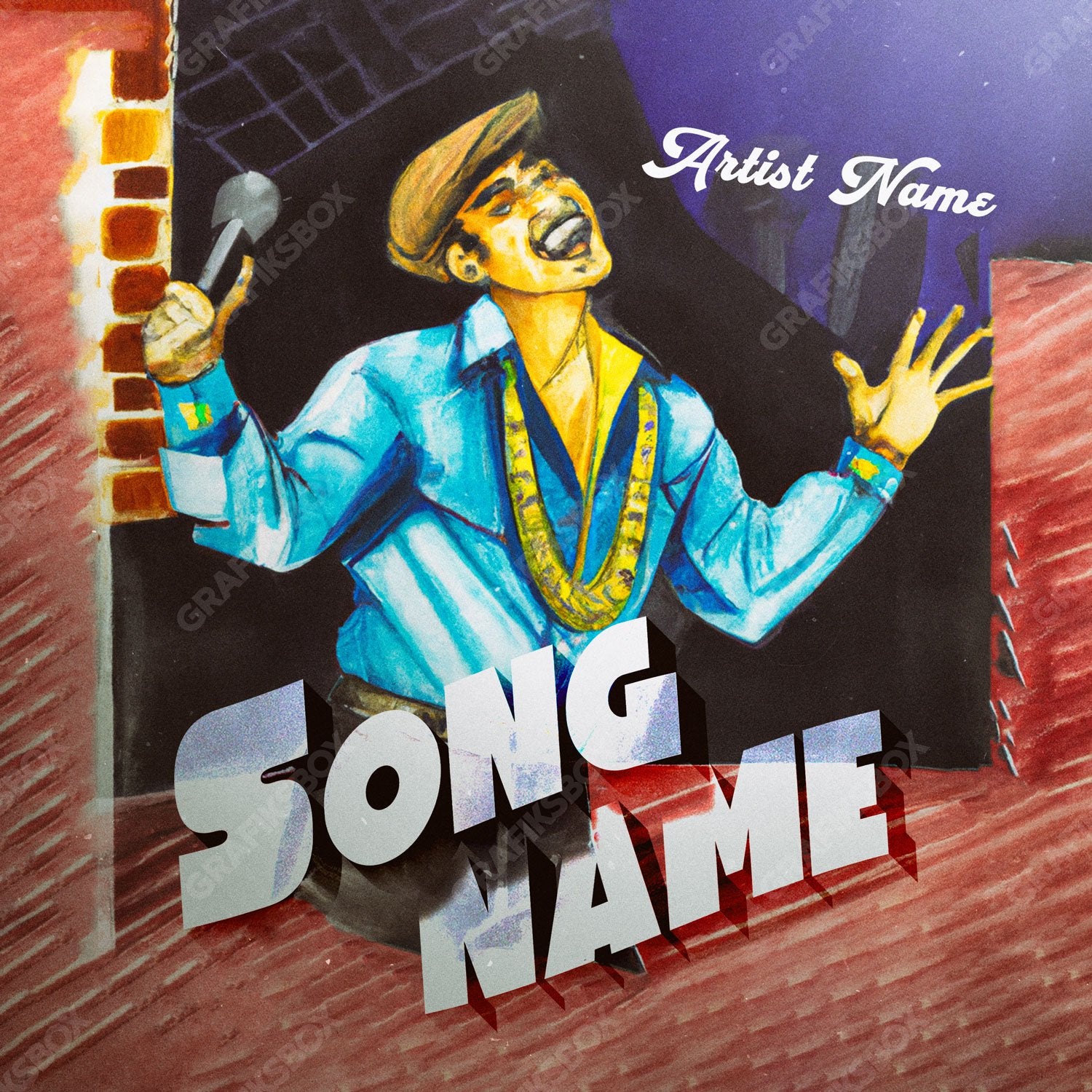 Old Artist premade cover art