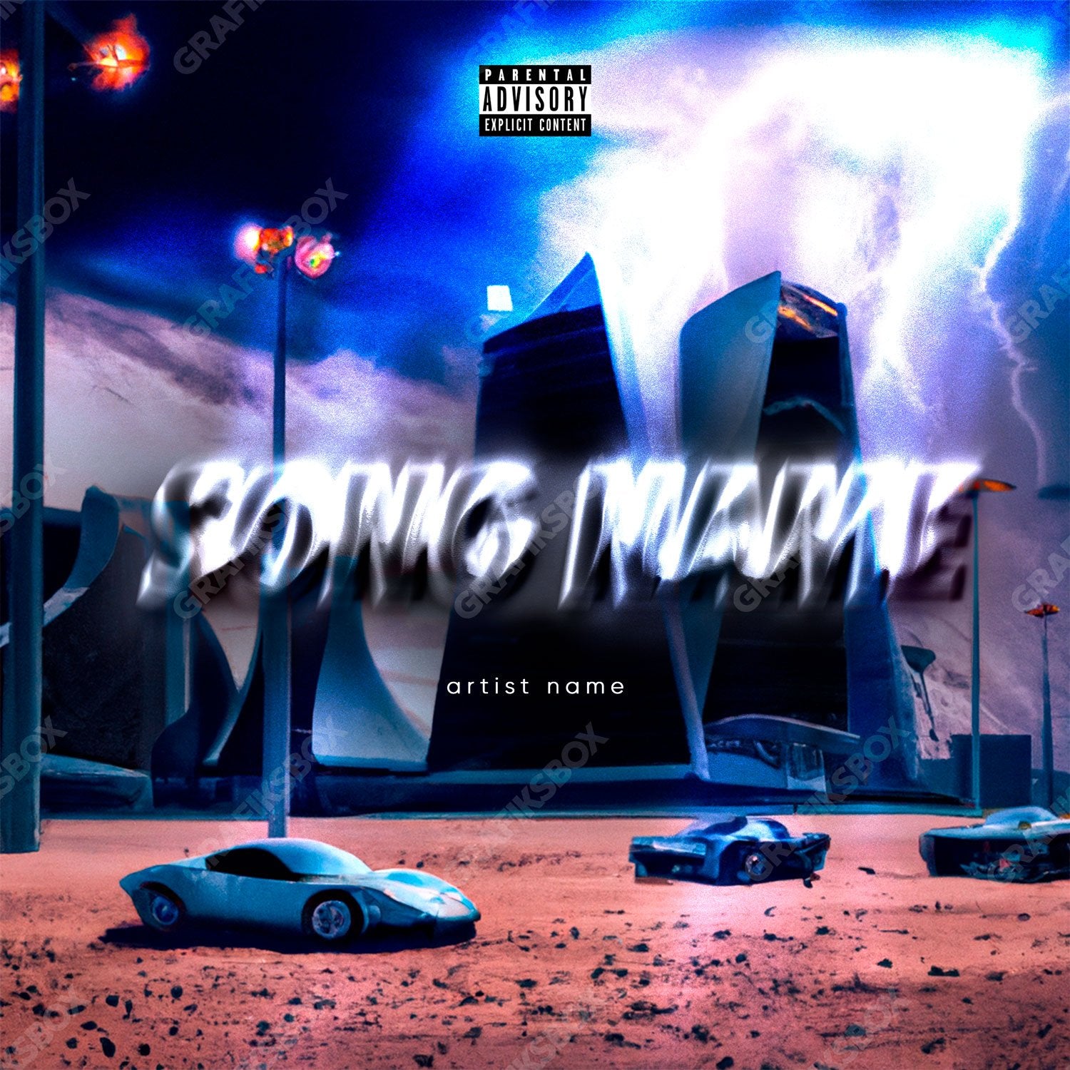 Old Future premade cover art