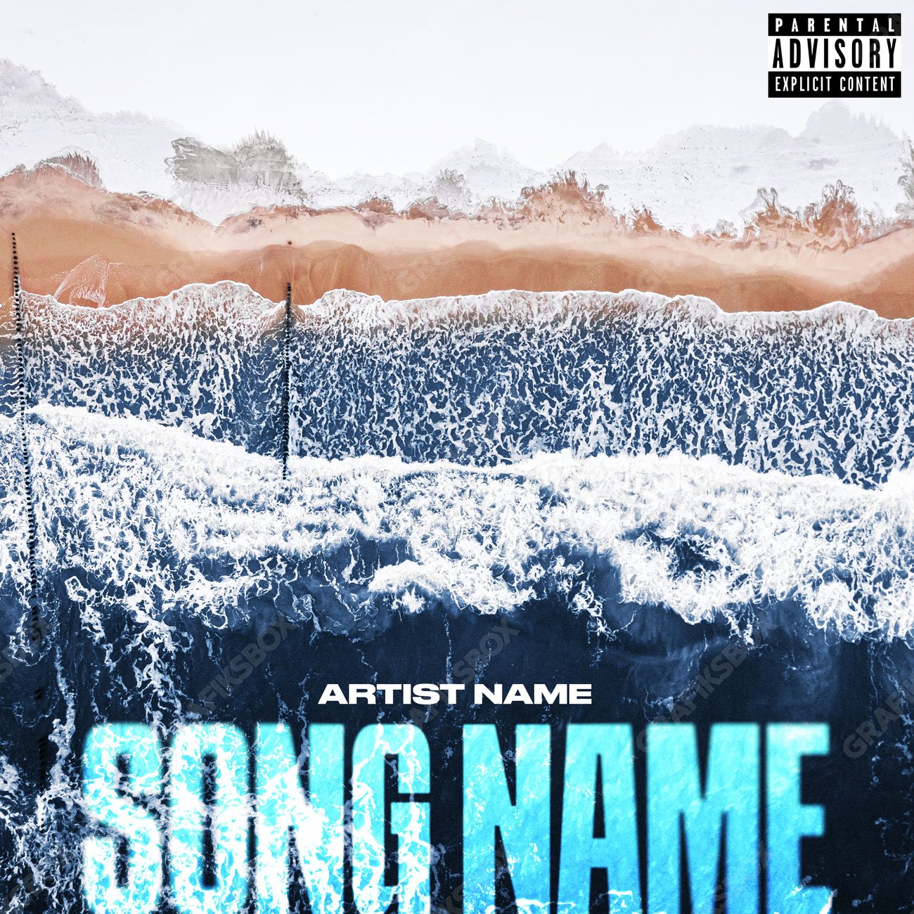 Oleaje premade cover art