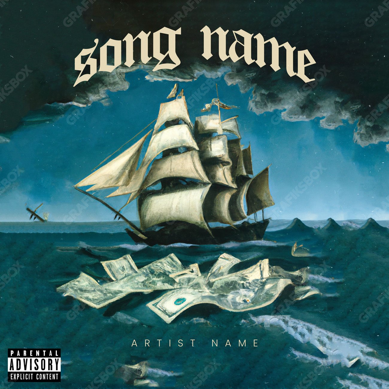 Open Sea premade cover art