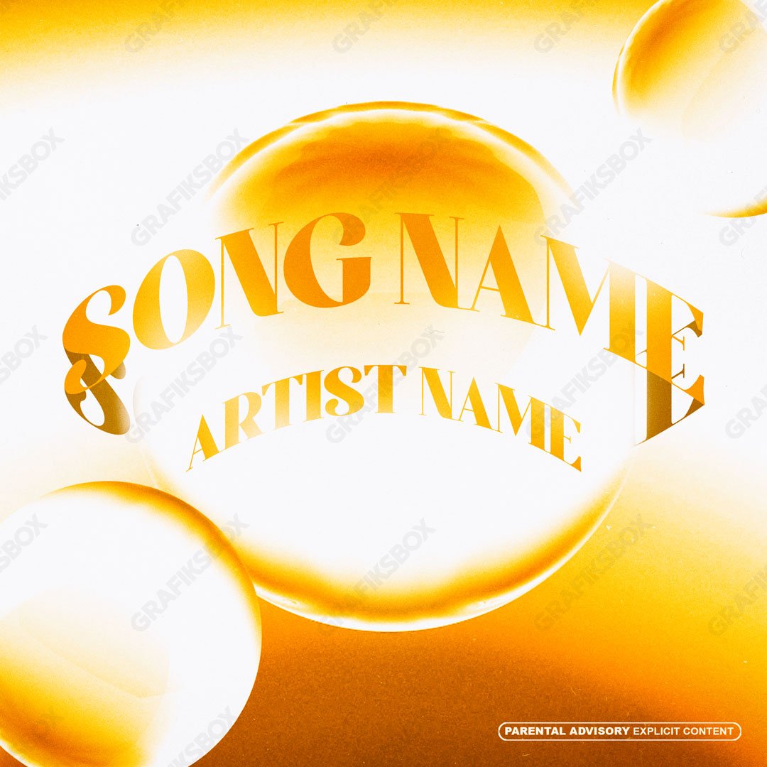 Orange premade cover art