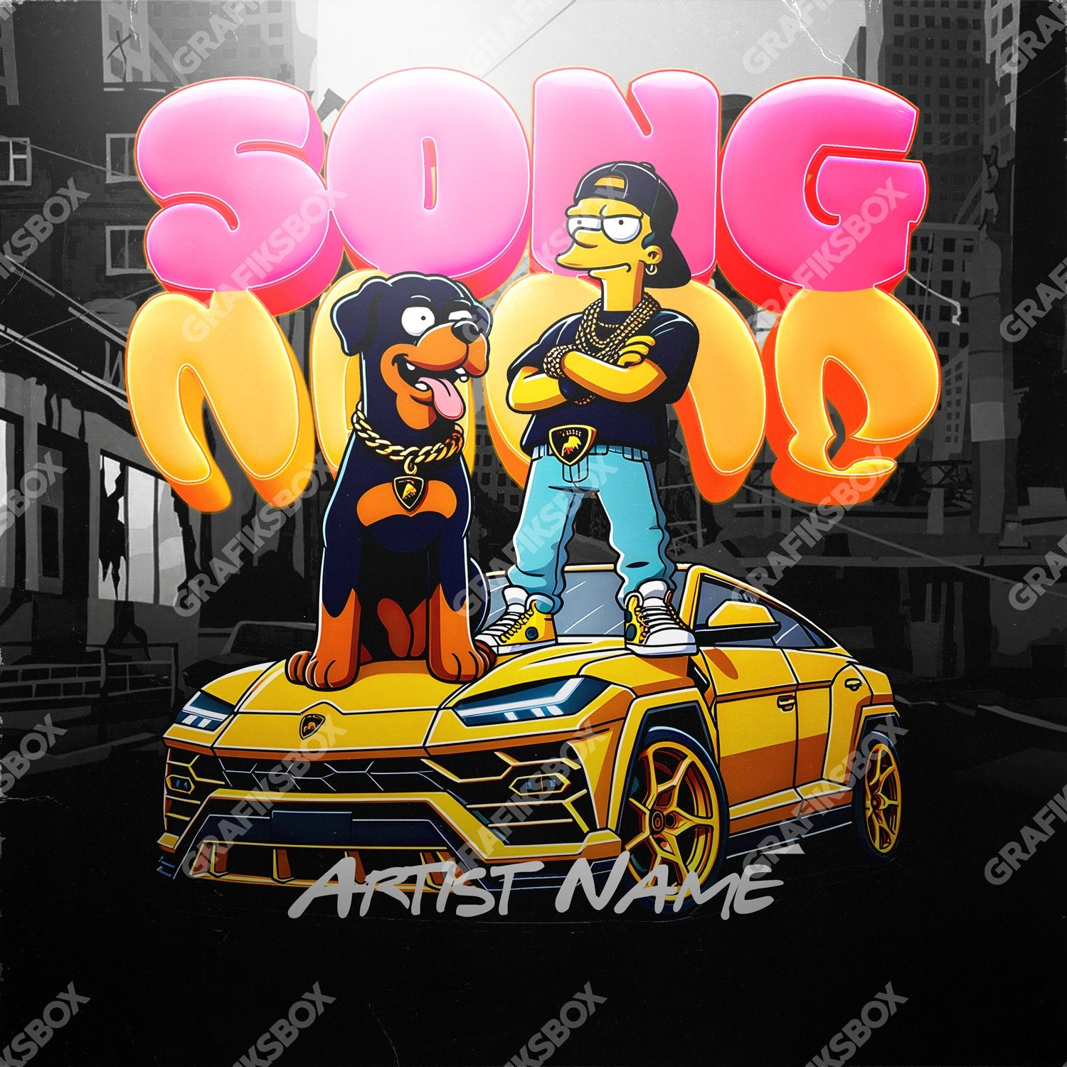 Overcoming premade cover art