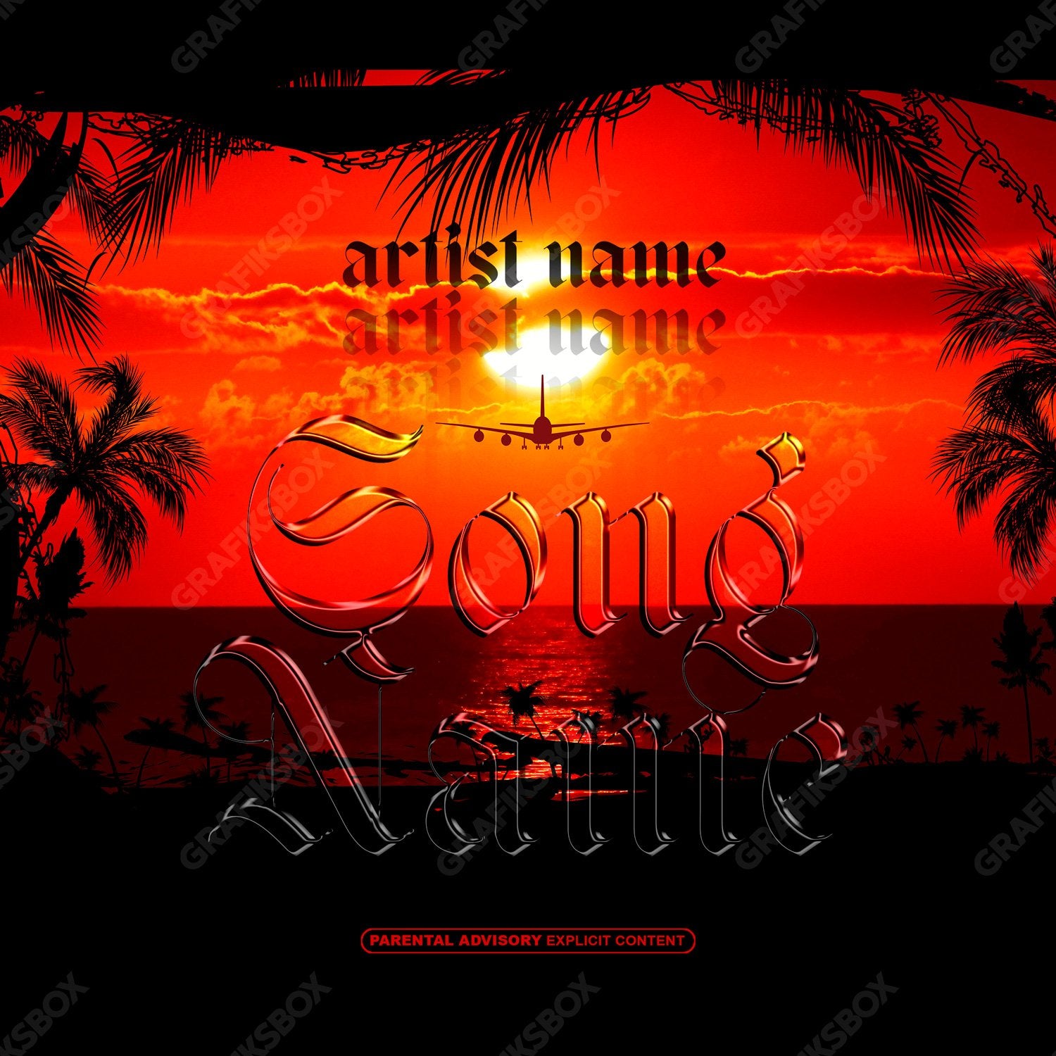 Paradise Landing premade cover art
