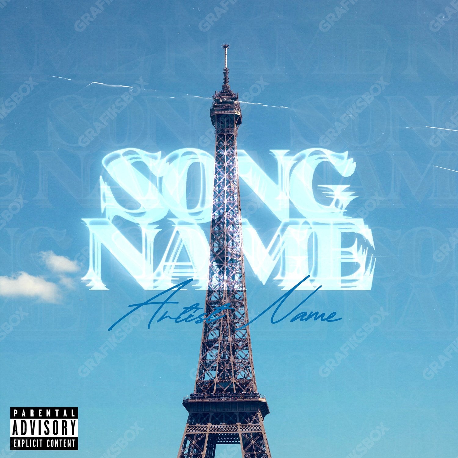 Paris premade cover art