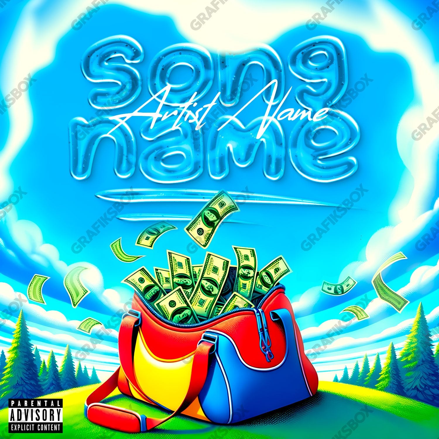 Park Bag premade cover art