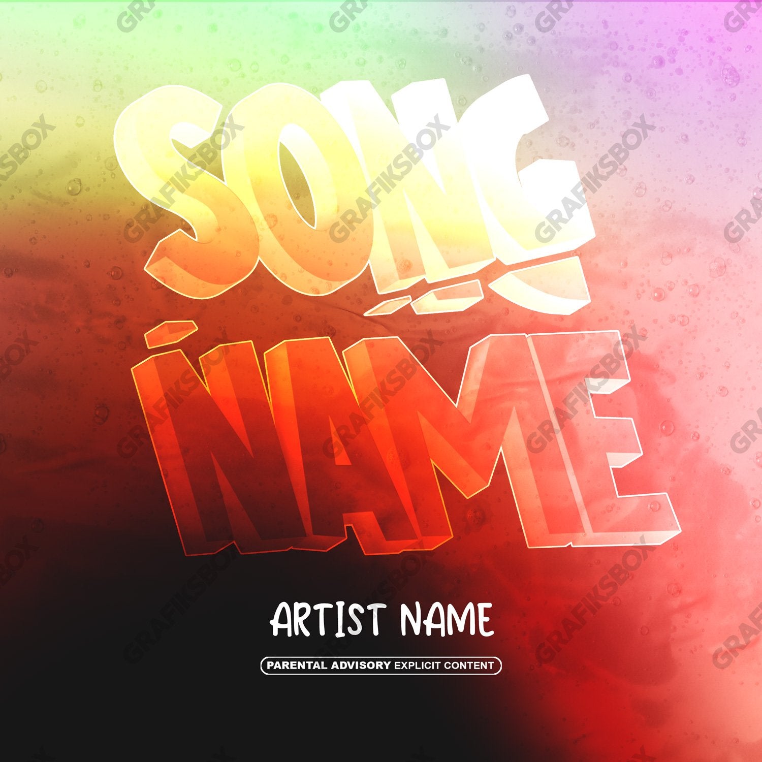 Pastel premade cover art