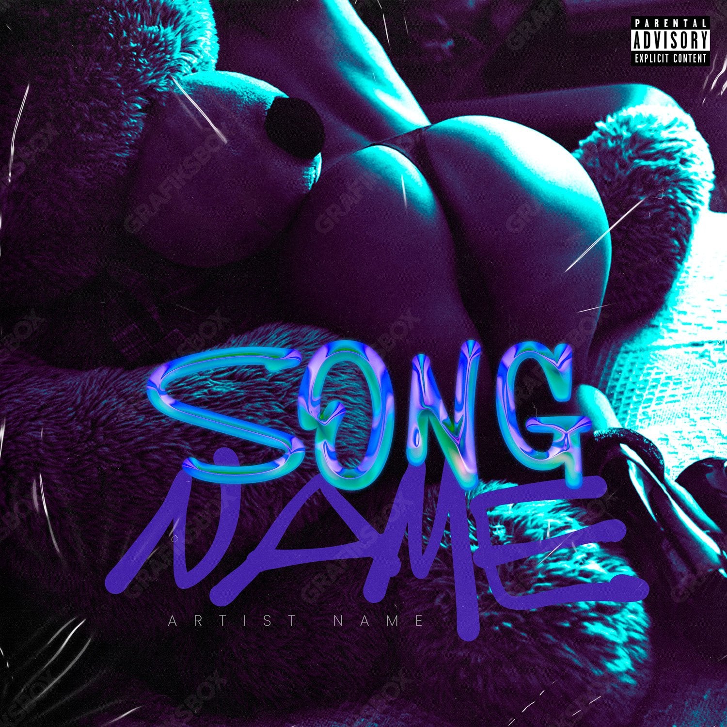 Perv Bear premade cover art