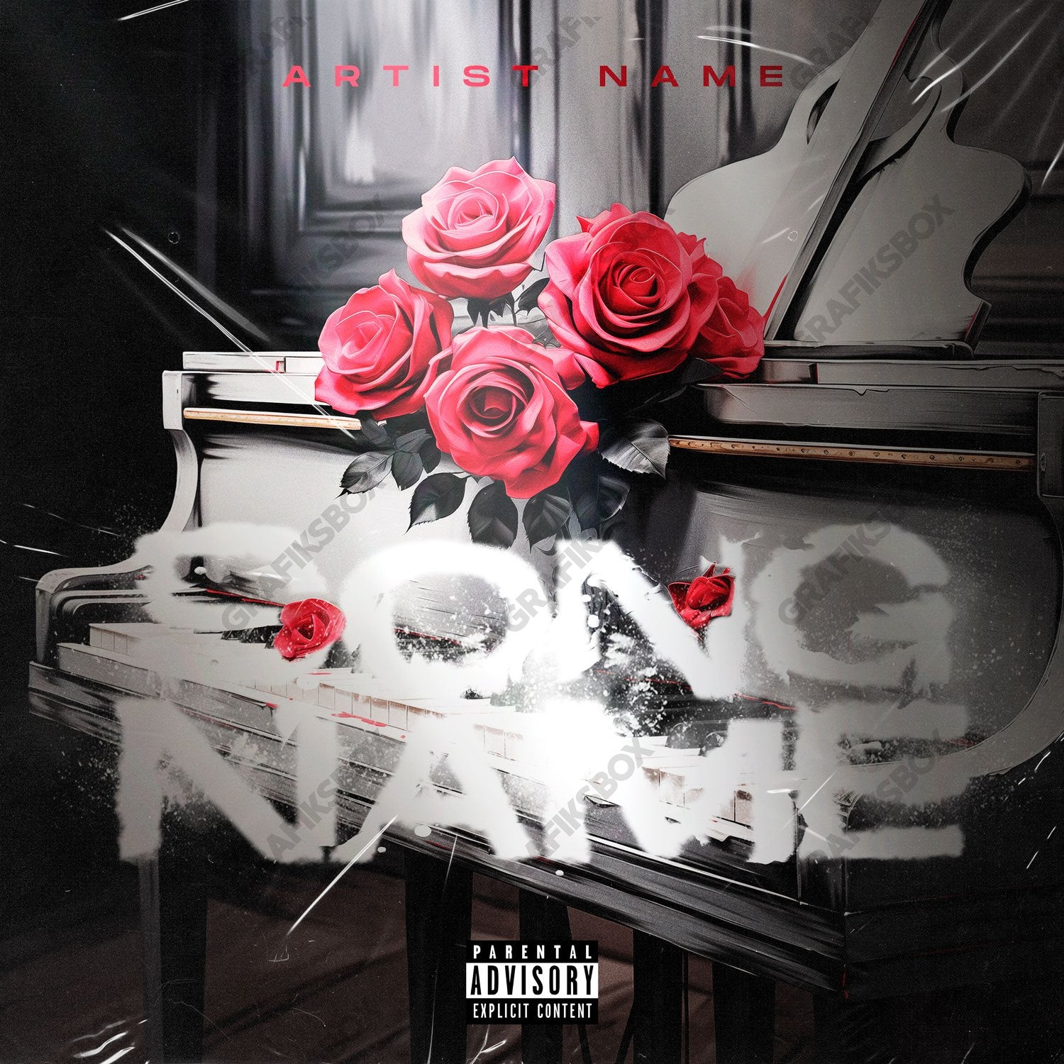 Petals and dust premade cover art