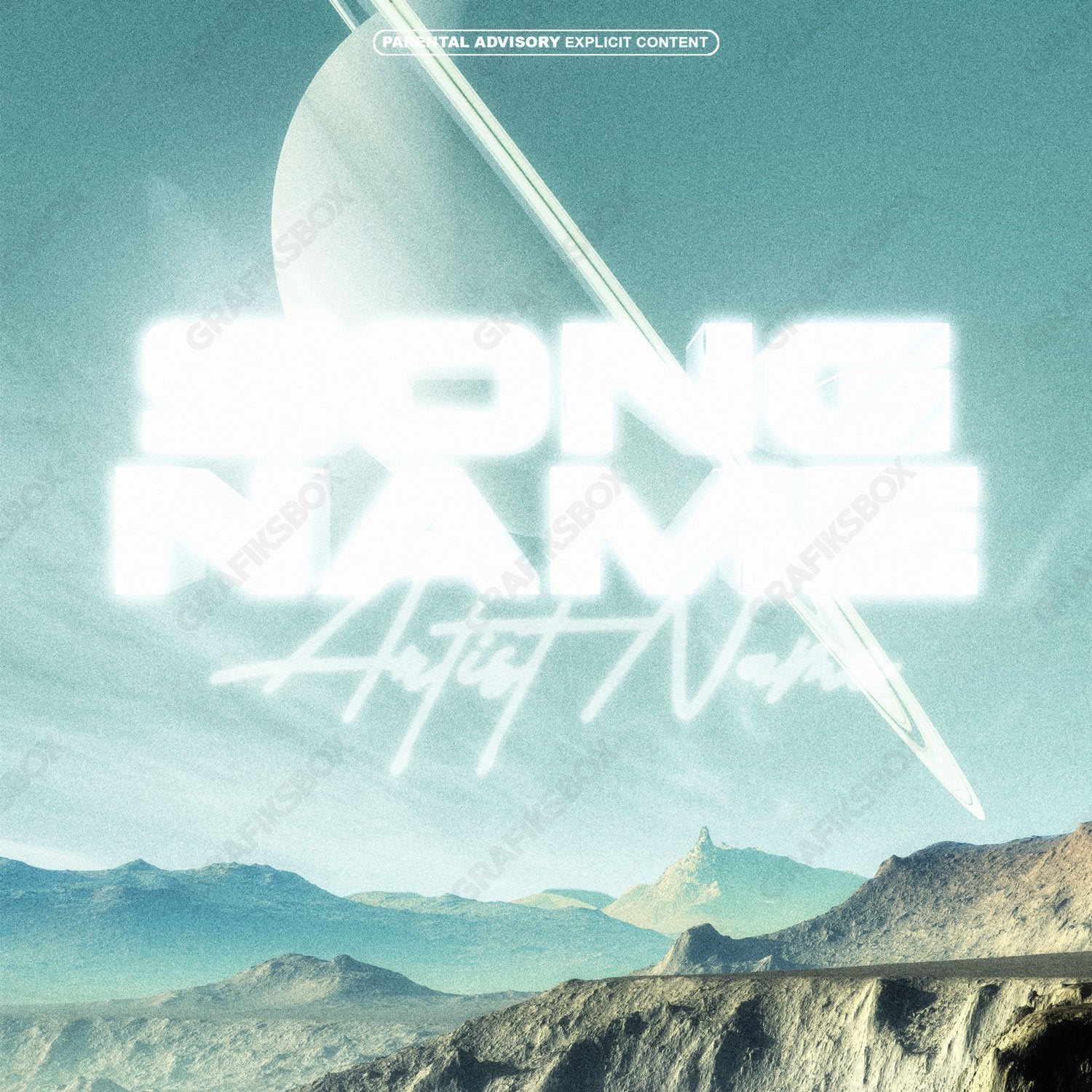Planet premade cover art