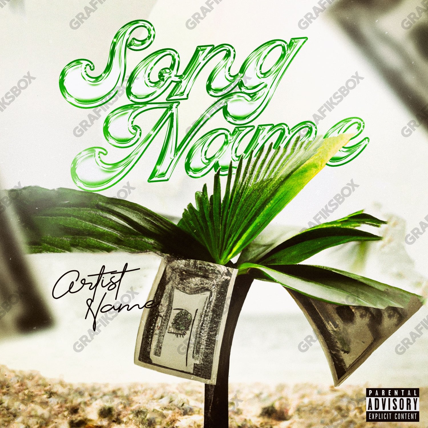 Planting premade cover art