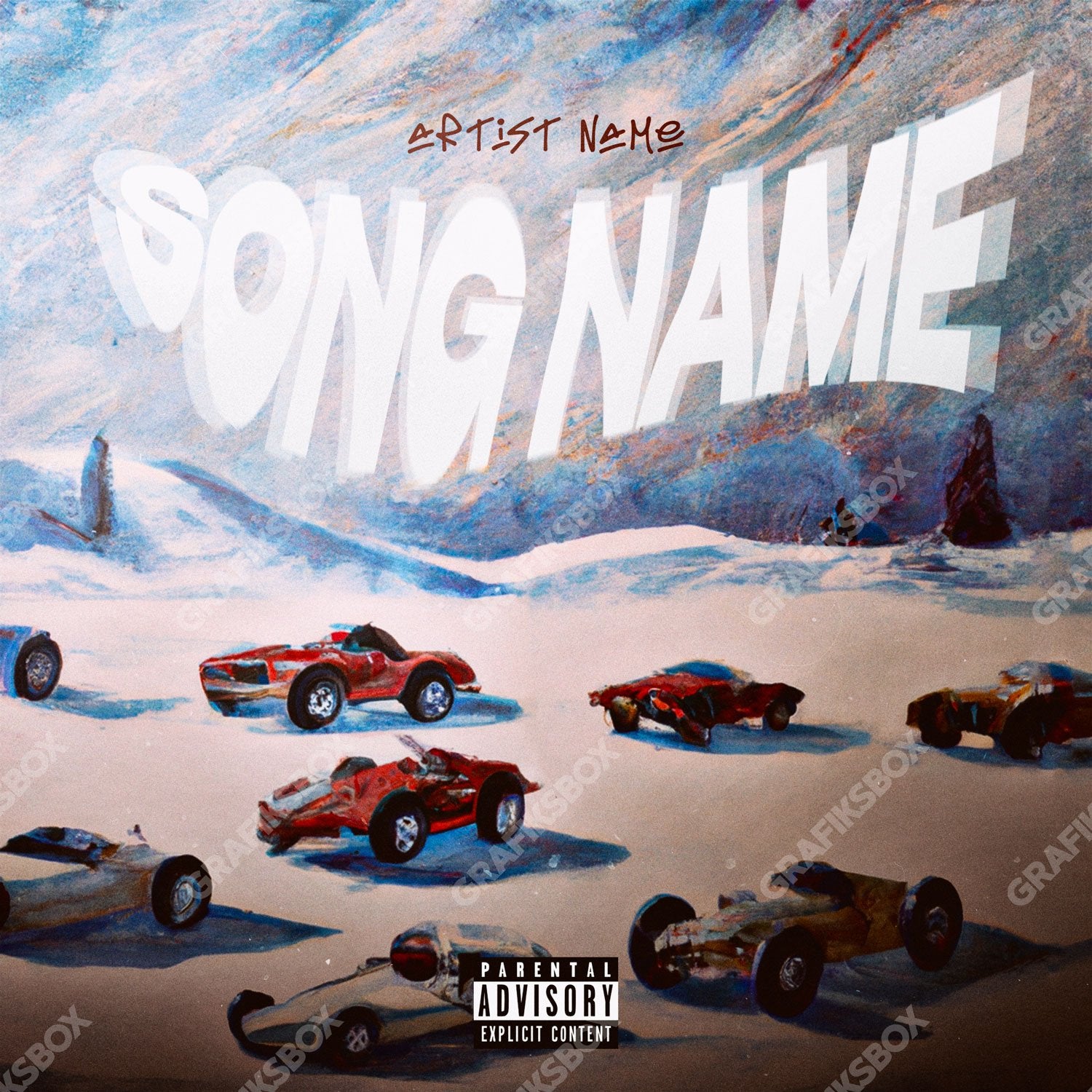 Polar Race premade cover art