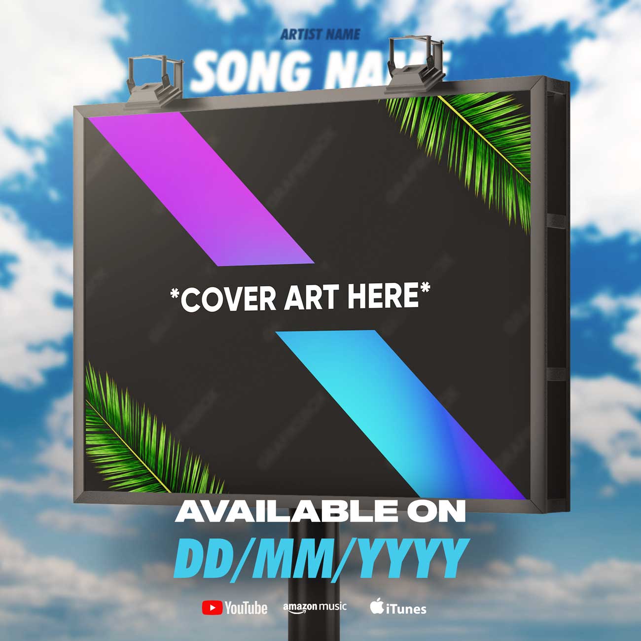 promo release template