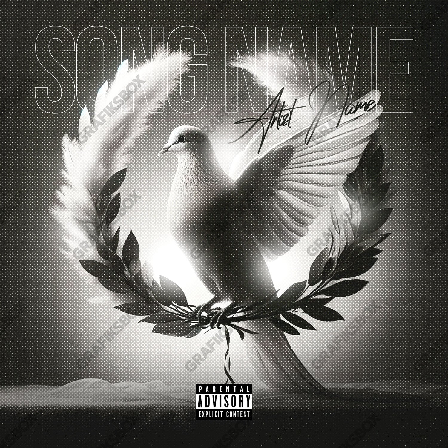 Pure Laurel premade cover art