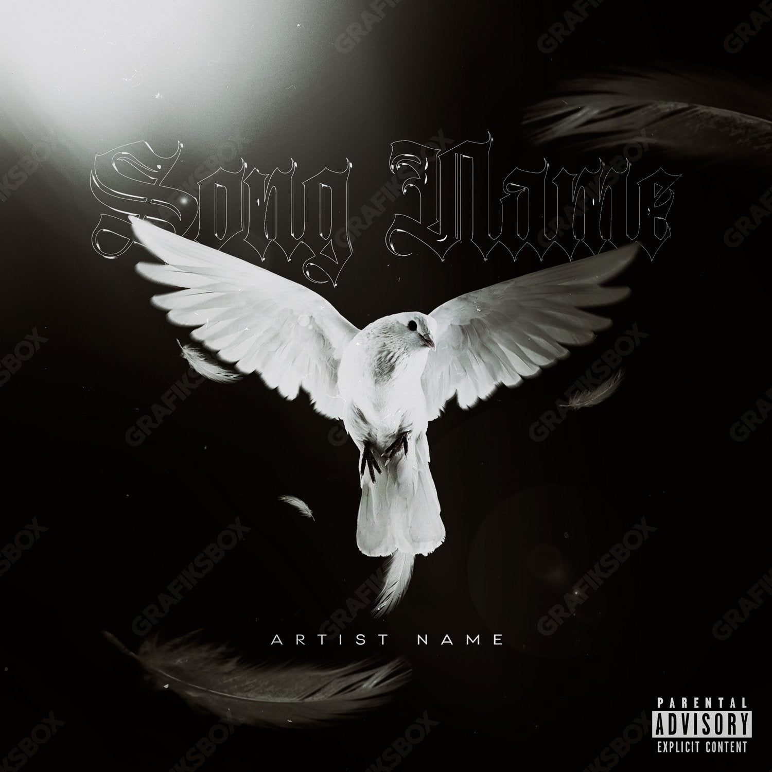 Pure White premade cover art