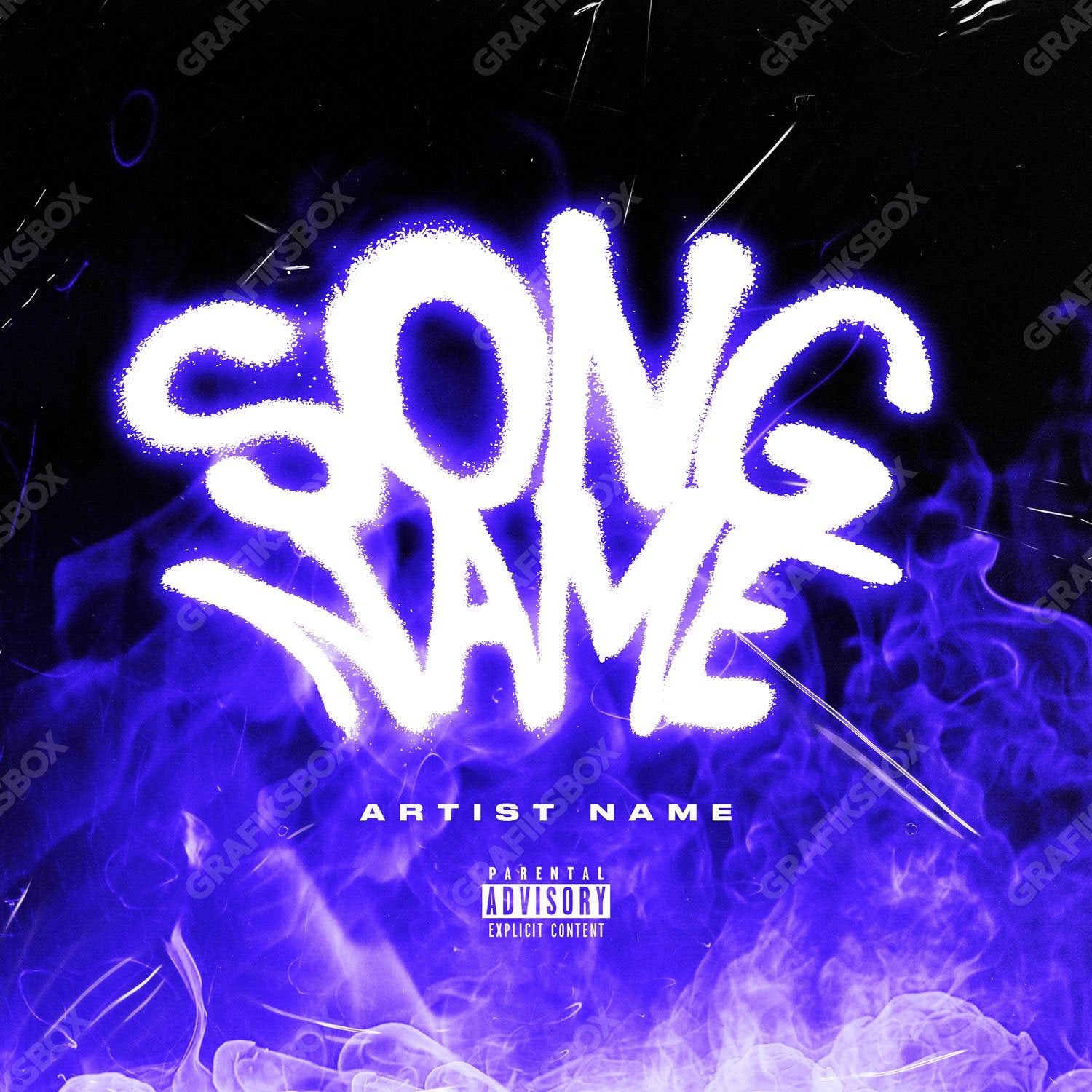 Purple Smoke premade cover art