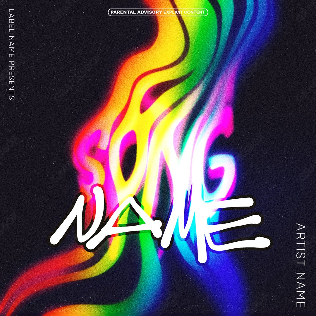 rainbow premade cover art