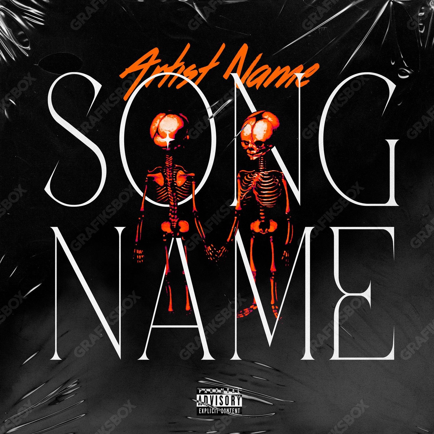 Red Couple premade cover art