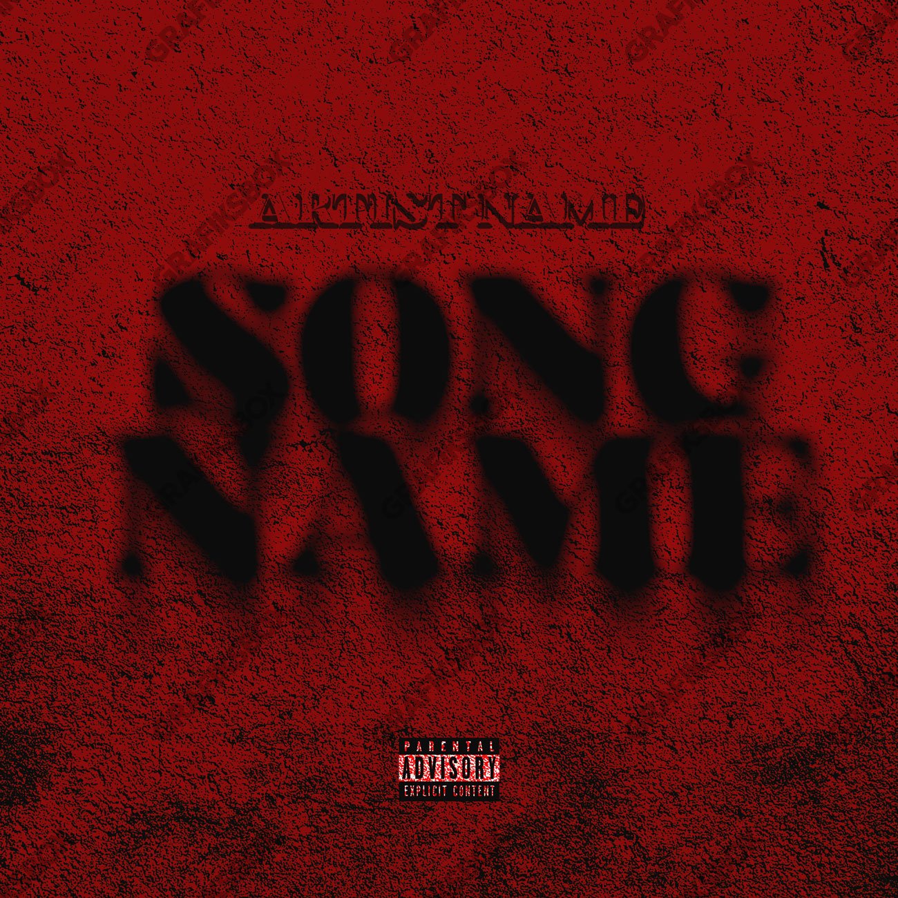 Red Crazy premade cover art