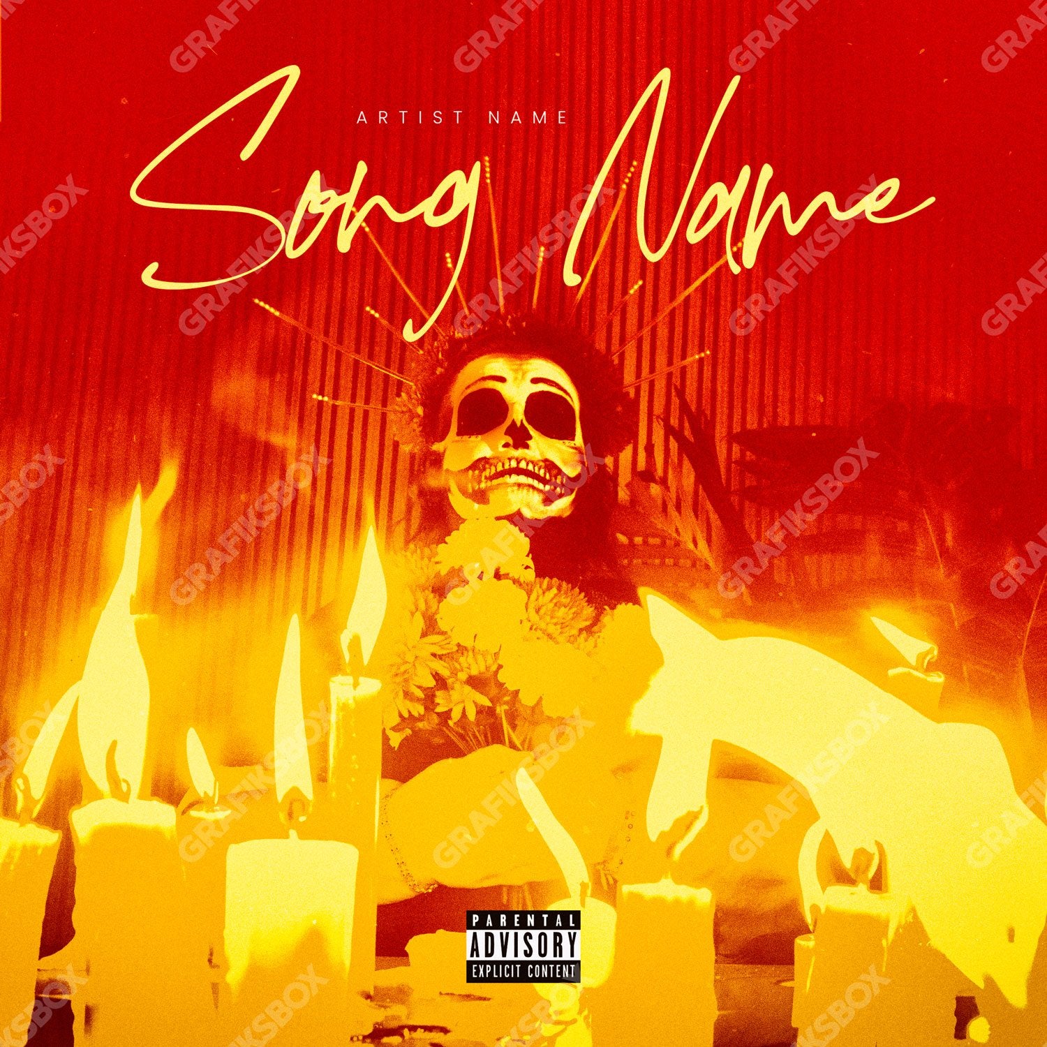 Red Mex premade cover art