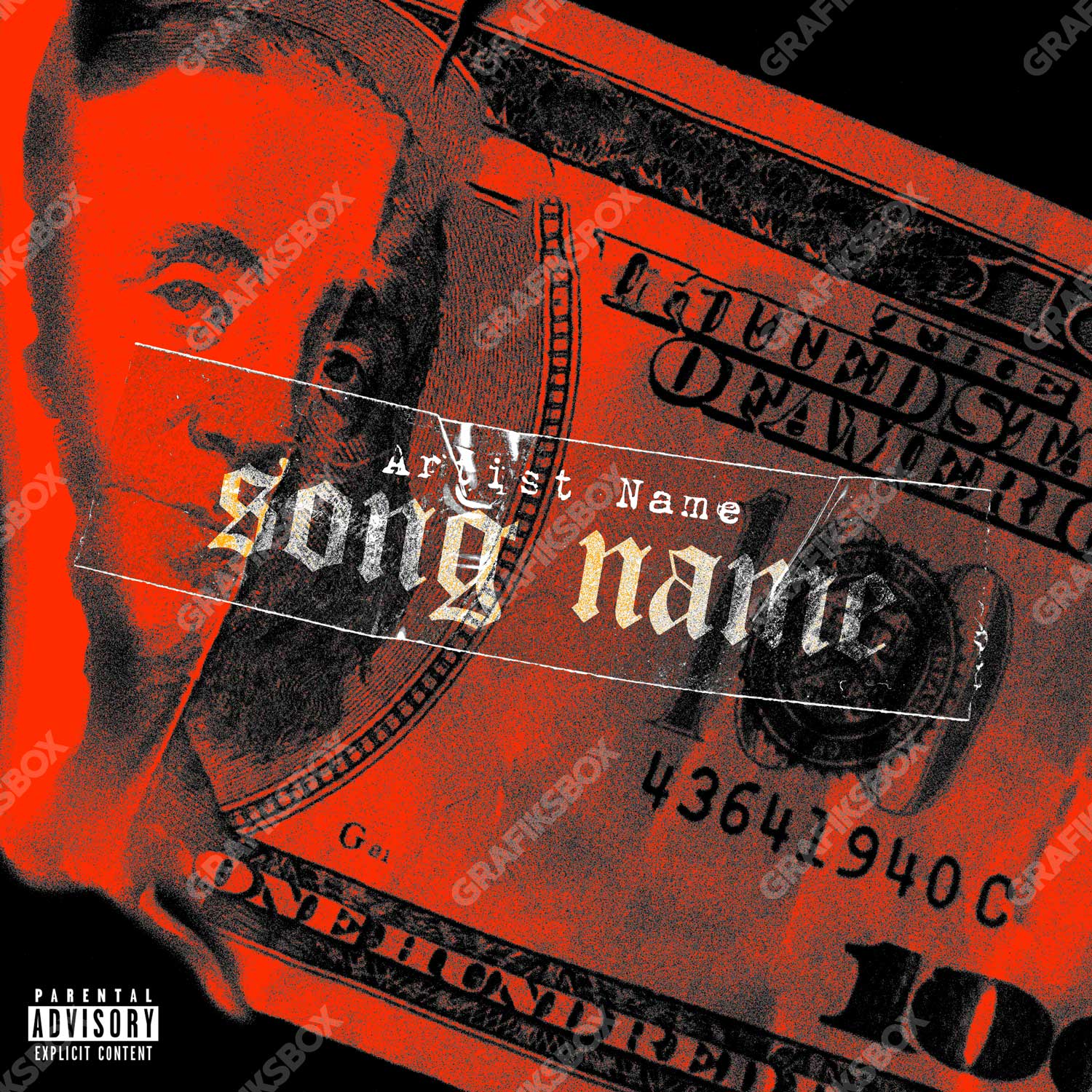 Red Pay premade cover art