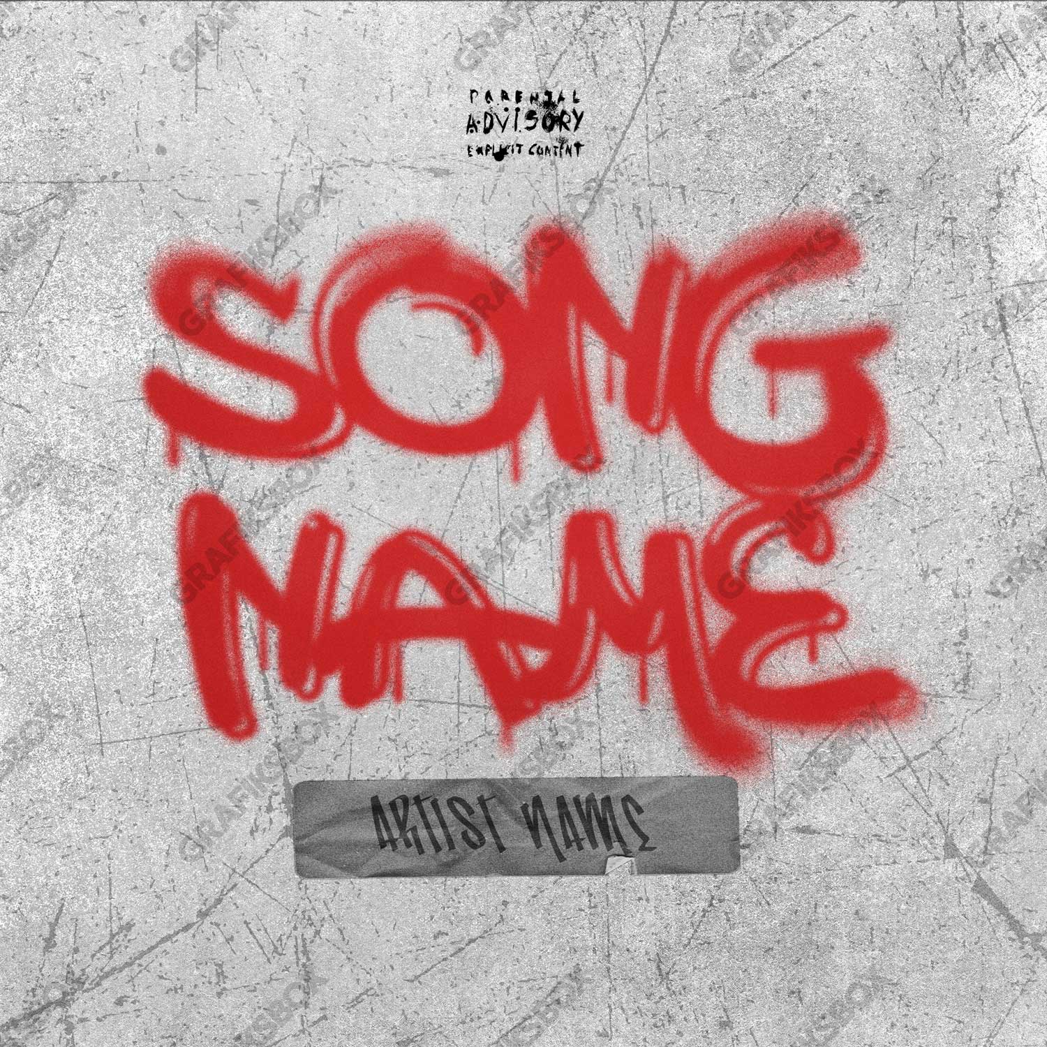 Red Tag premade cover art