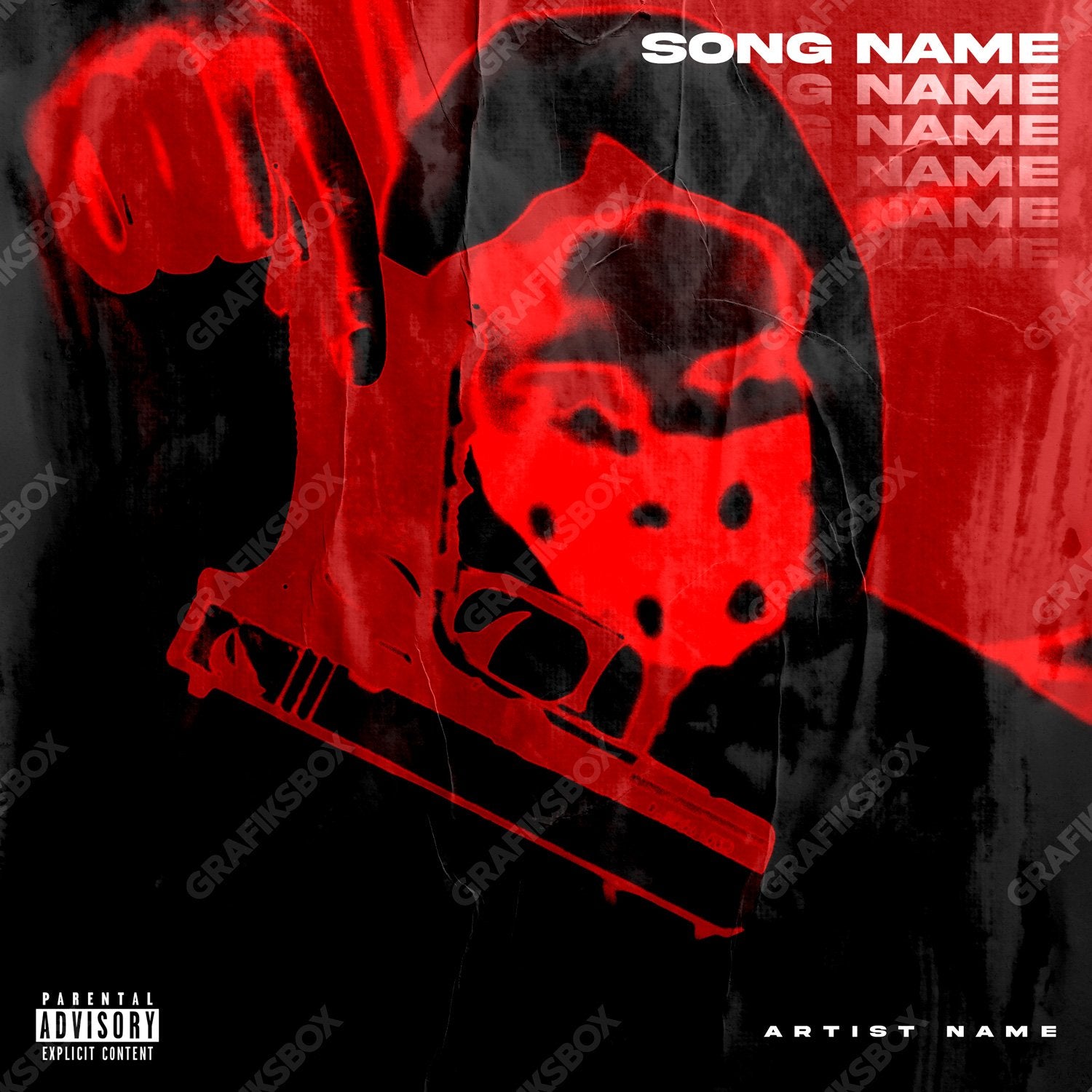 Red Toy premade cover art