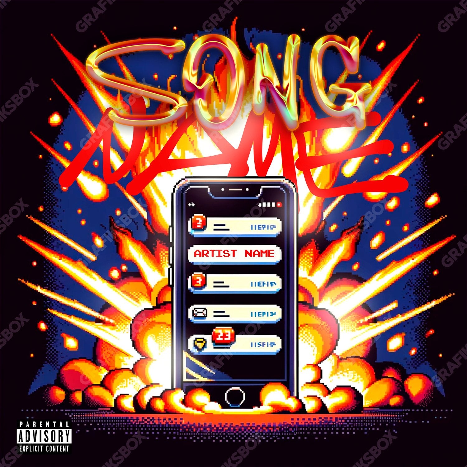 Remote premade cover art