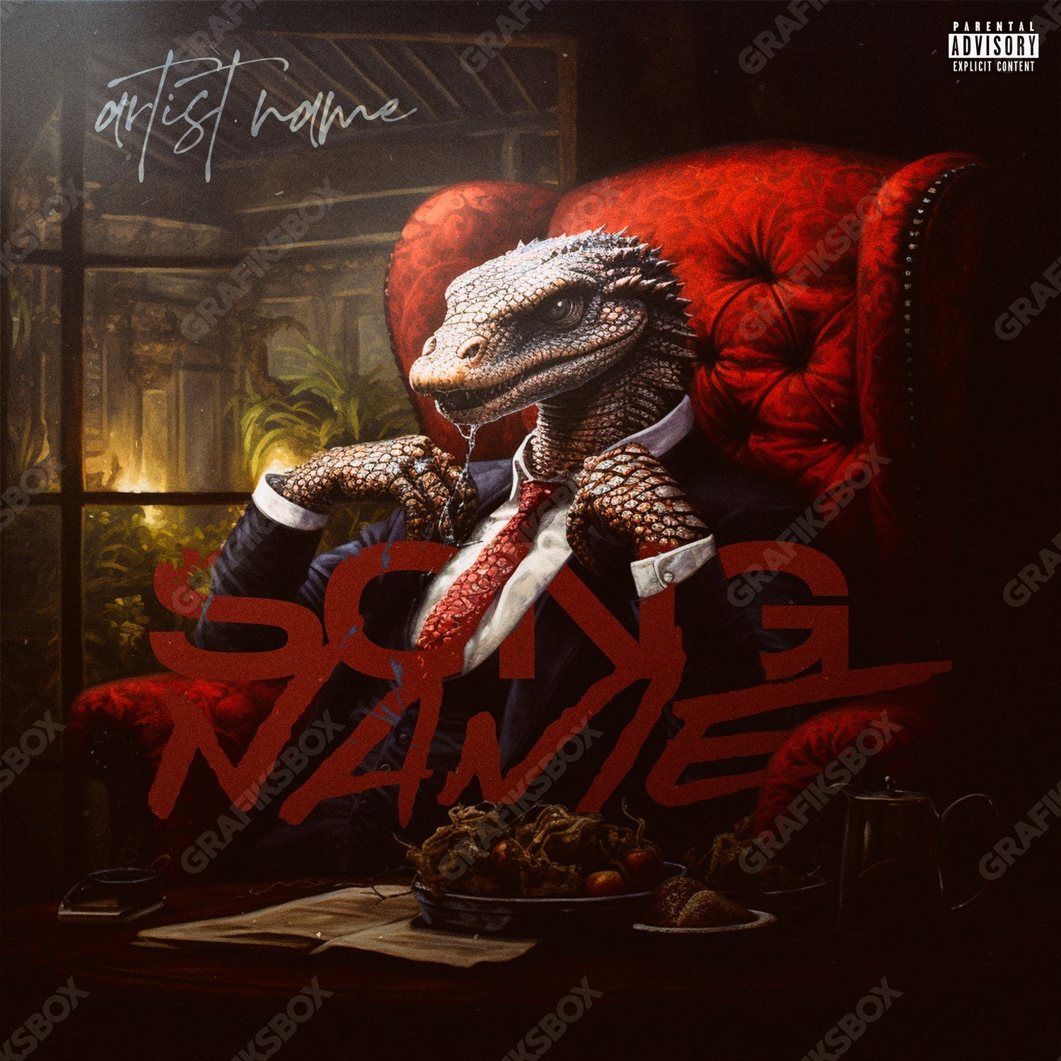 Reptil premade cover art