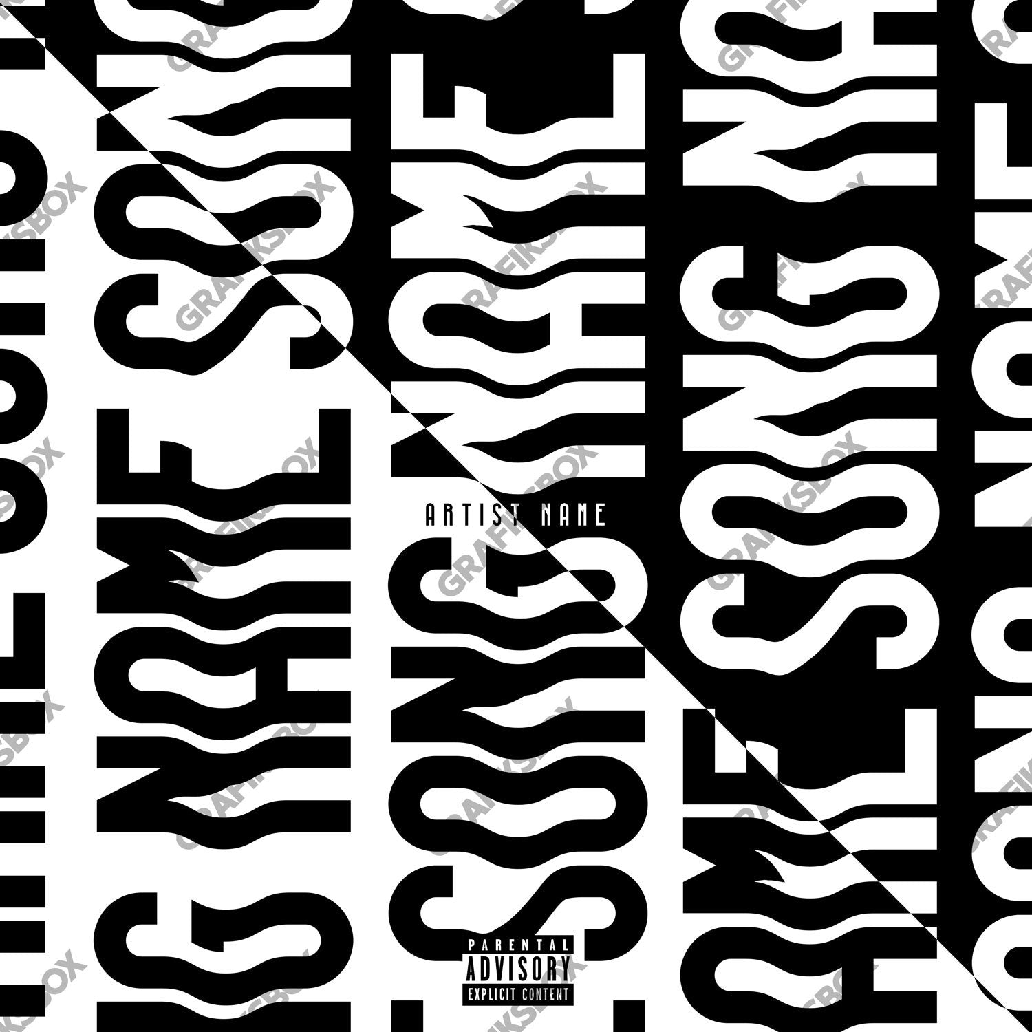 Reverse premade cover art