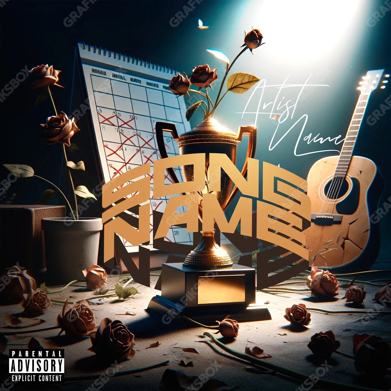 Romantico premade cover art