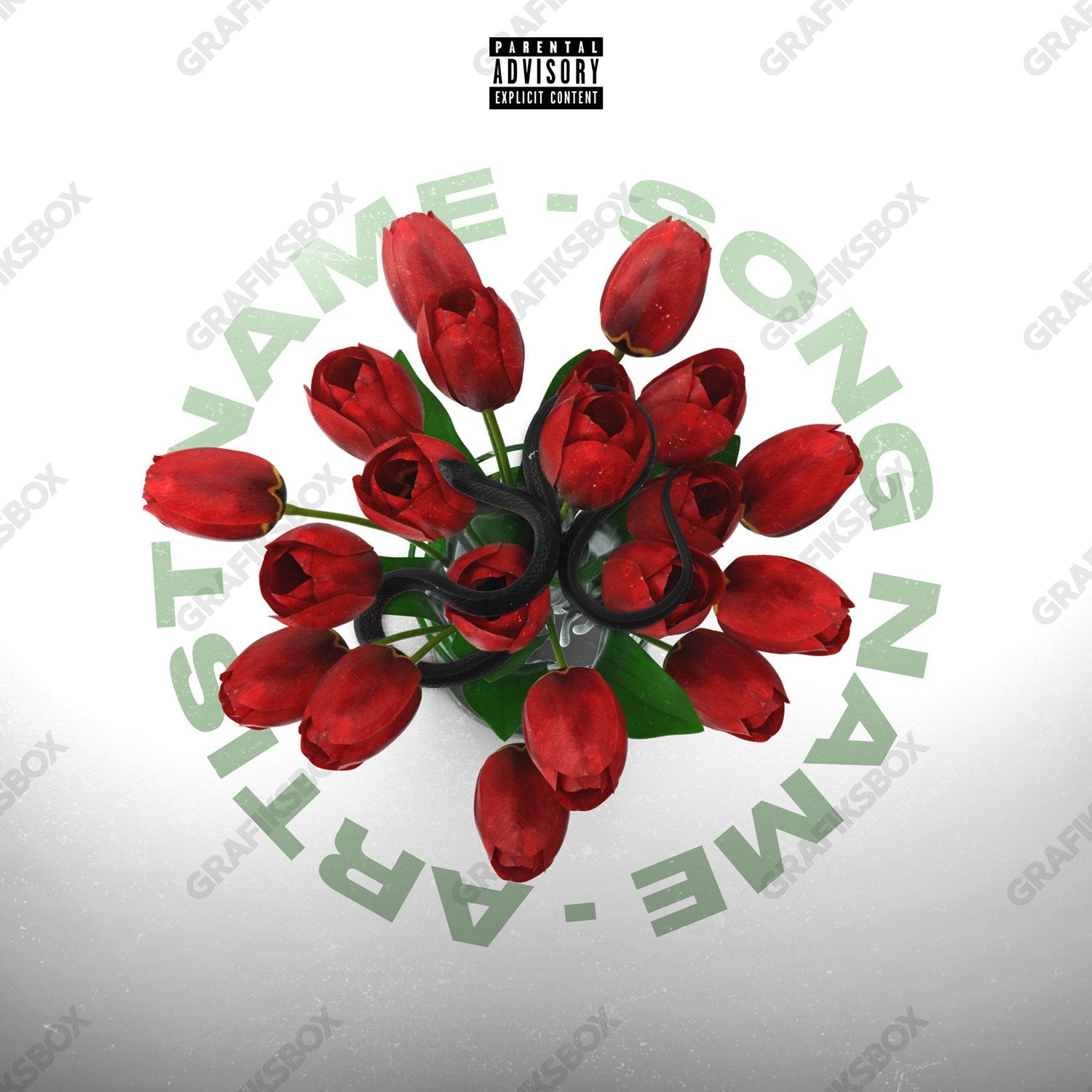 Roses premade cover art