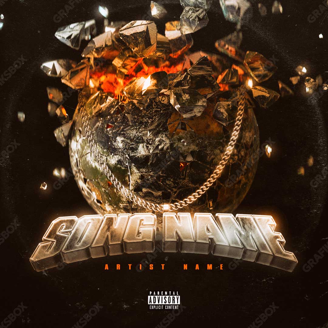 self destruction premade cover art