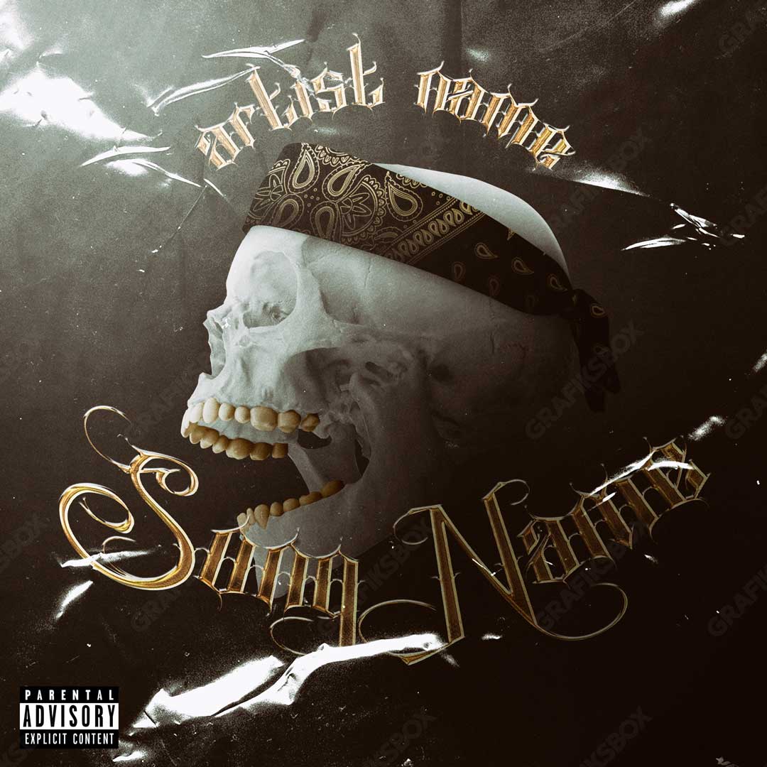 skull premade cover art