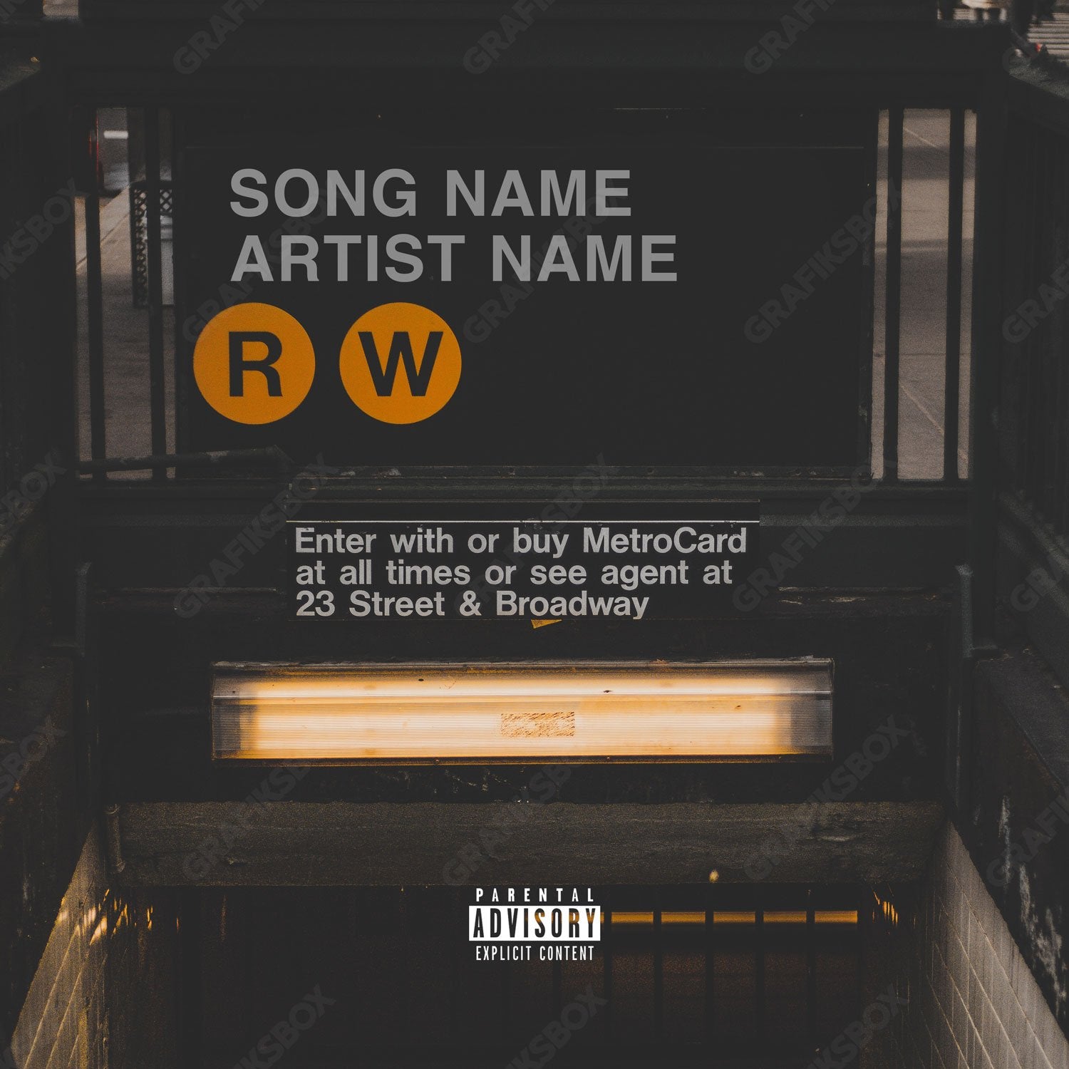 station premade cover art