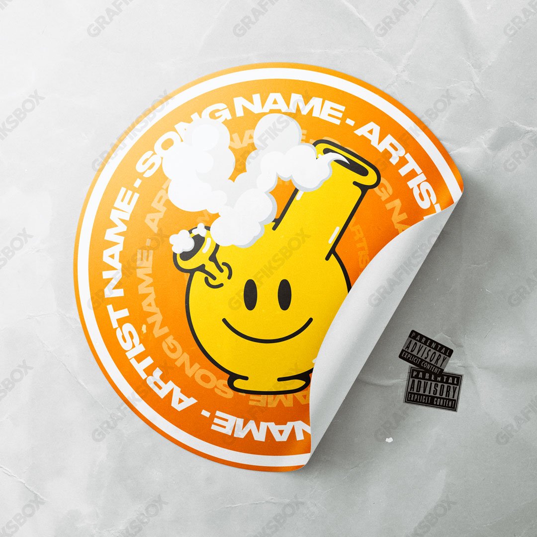 sticker premade cover art