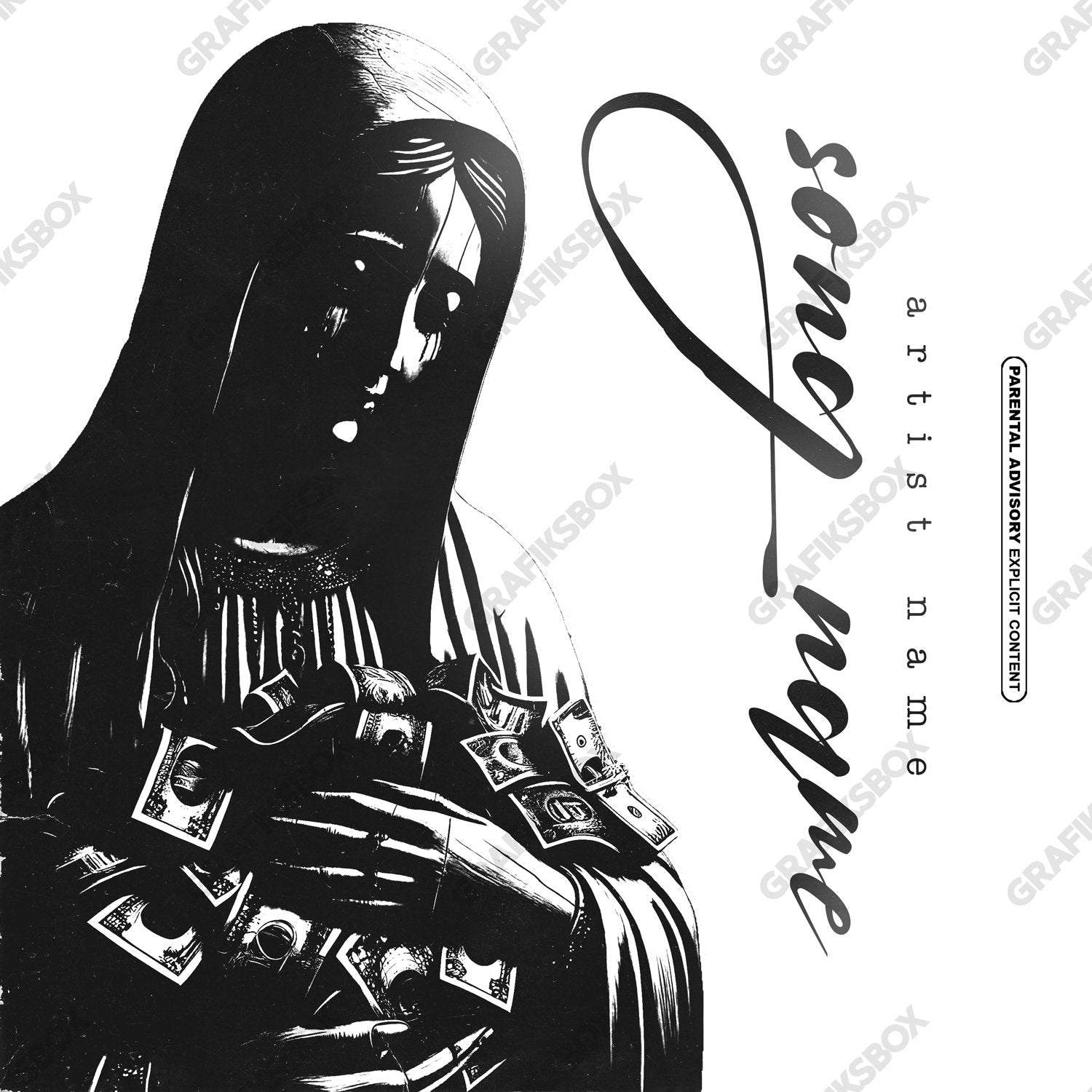 Saint Hustler premade cover art