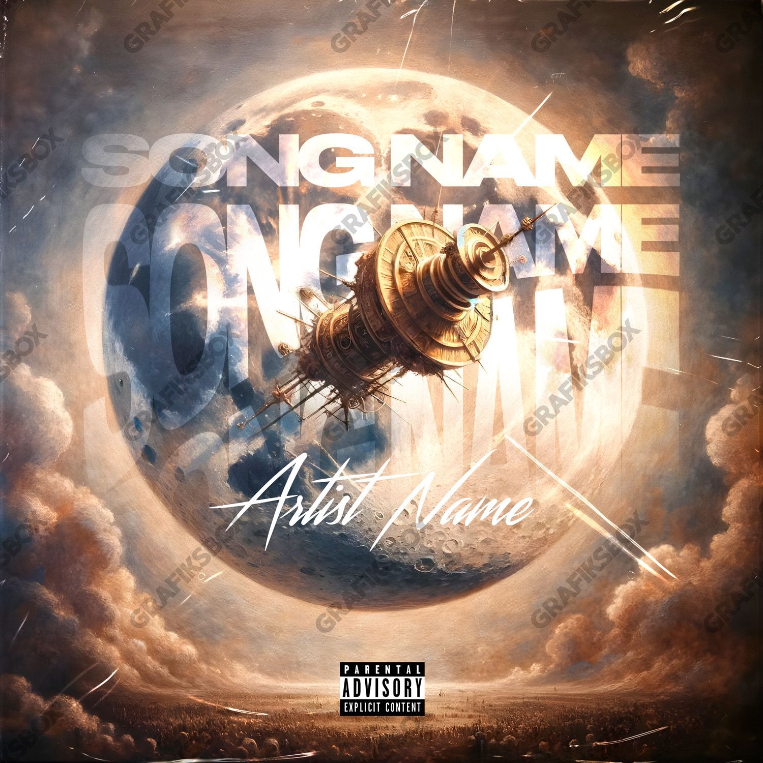 Satelite premade cover art