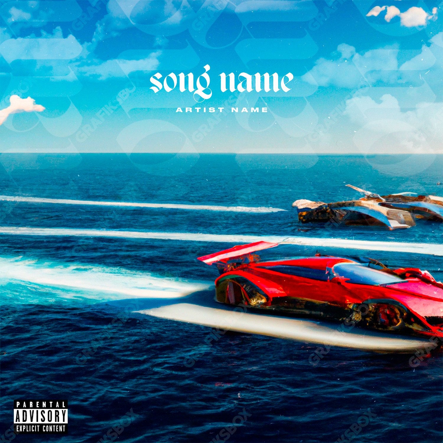 Sea Race premade cover art