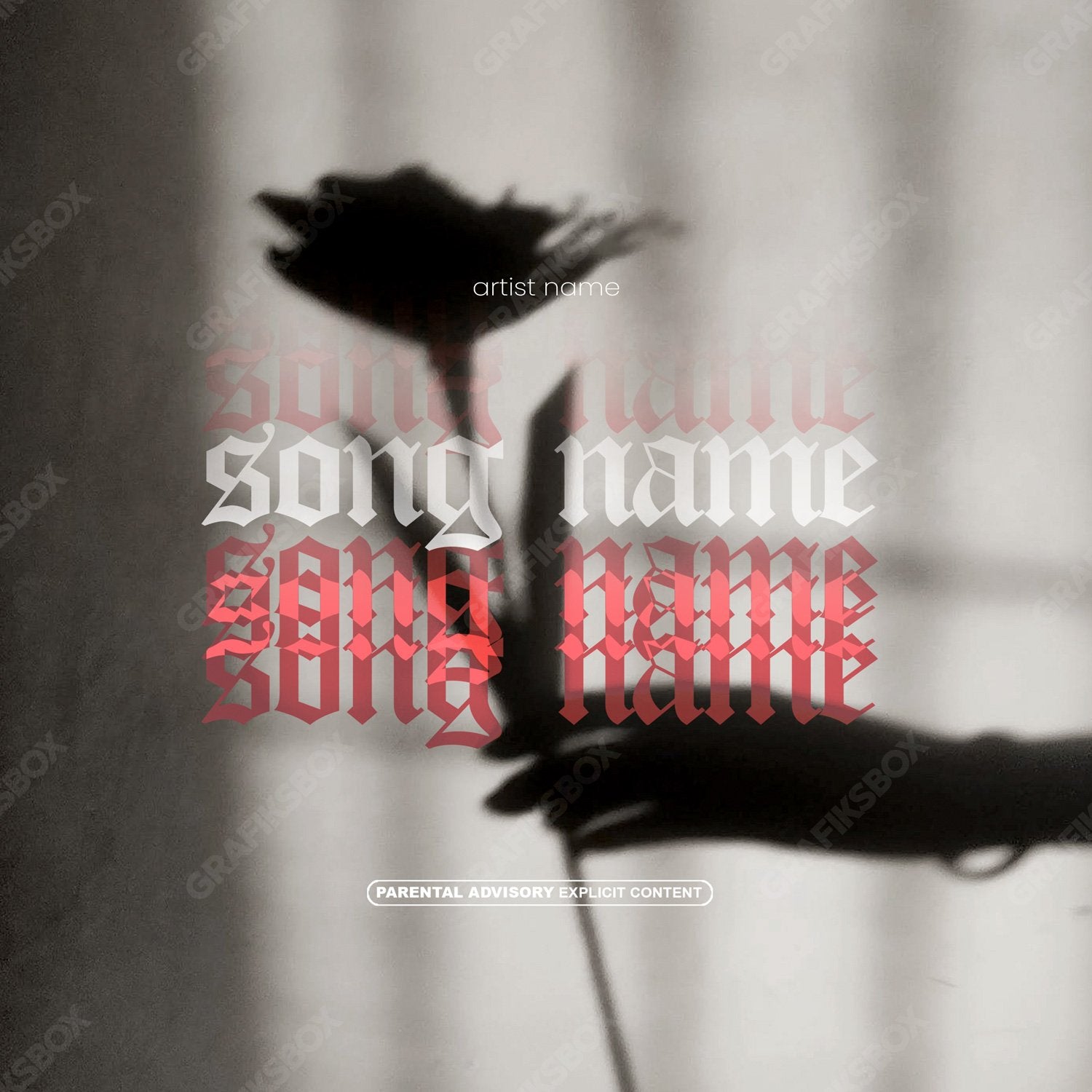 Sensitive premade cover art