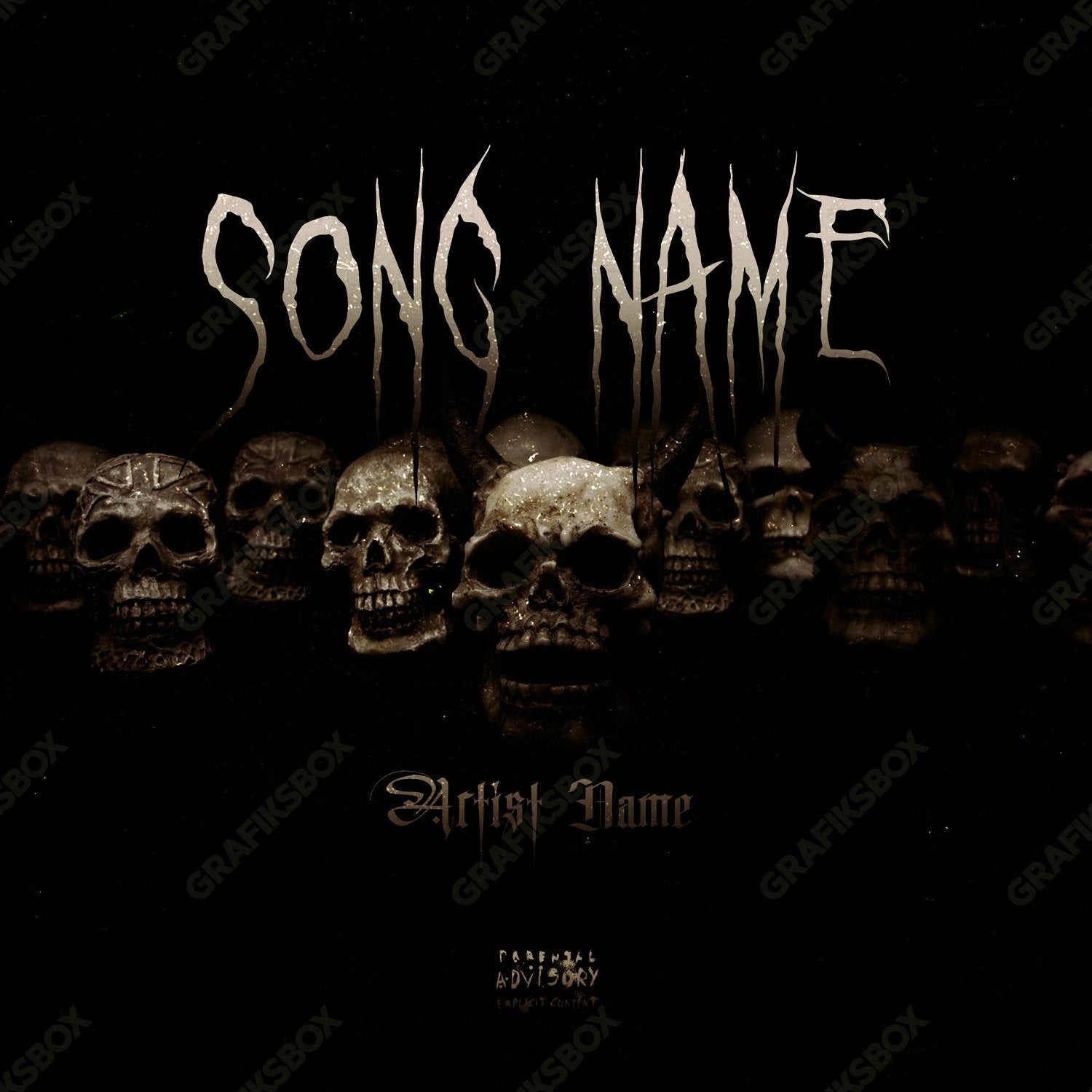 Skull Crew premade cover art