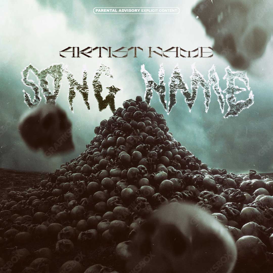 Skulls Mountain premade cover art