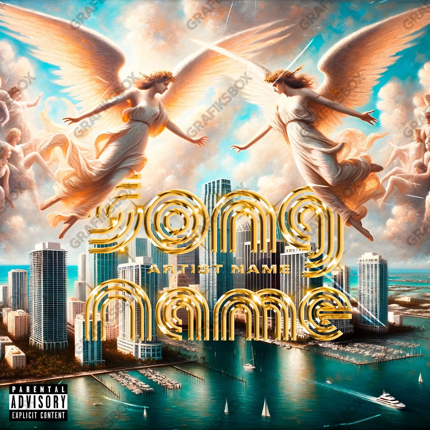 Sky Bless premade cover art